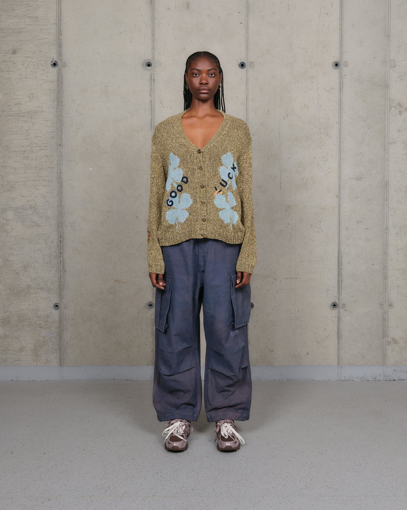 Peace Pants - Purple Slub