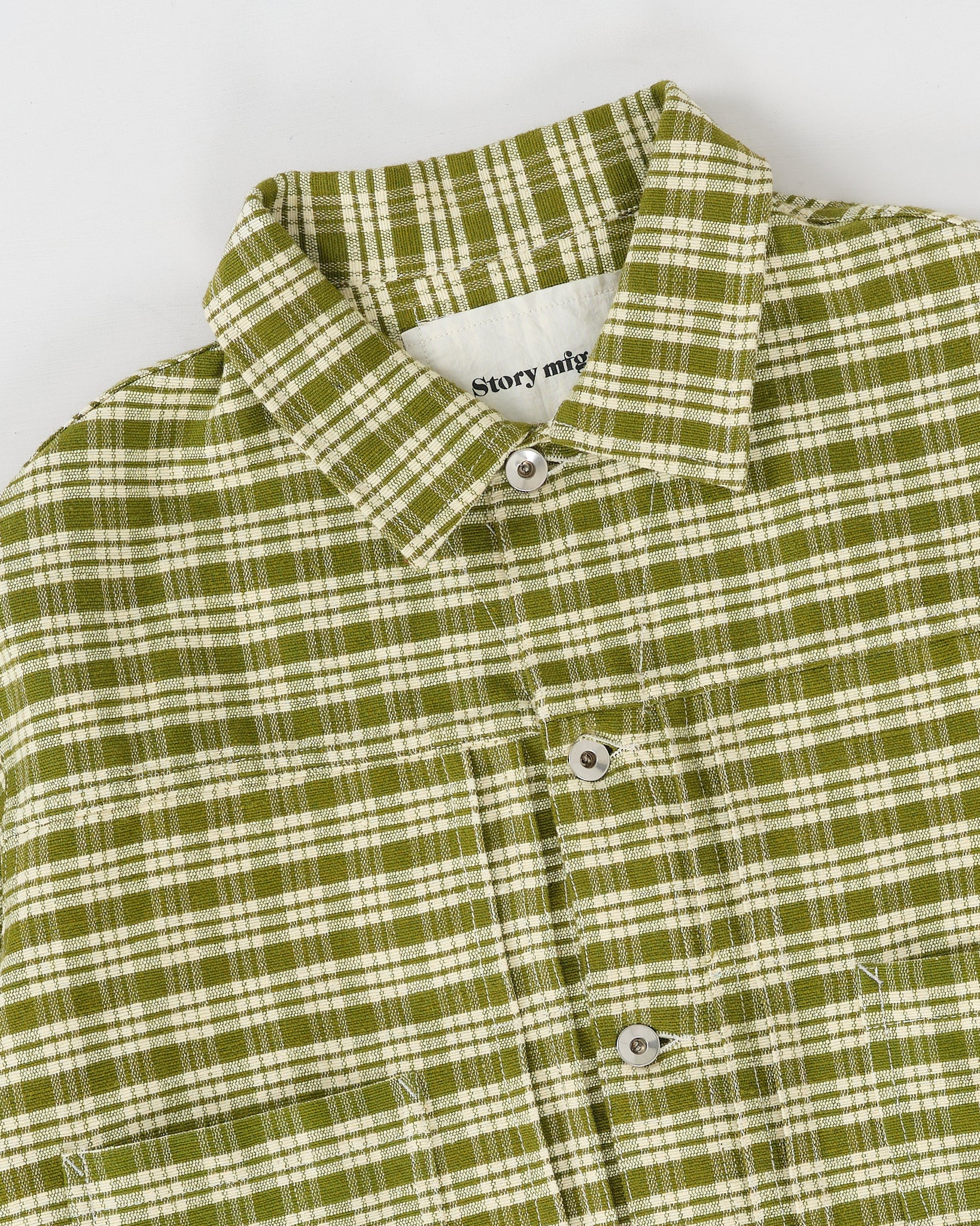 Sundae Jacket - Moss Check Handloom