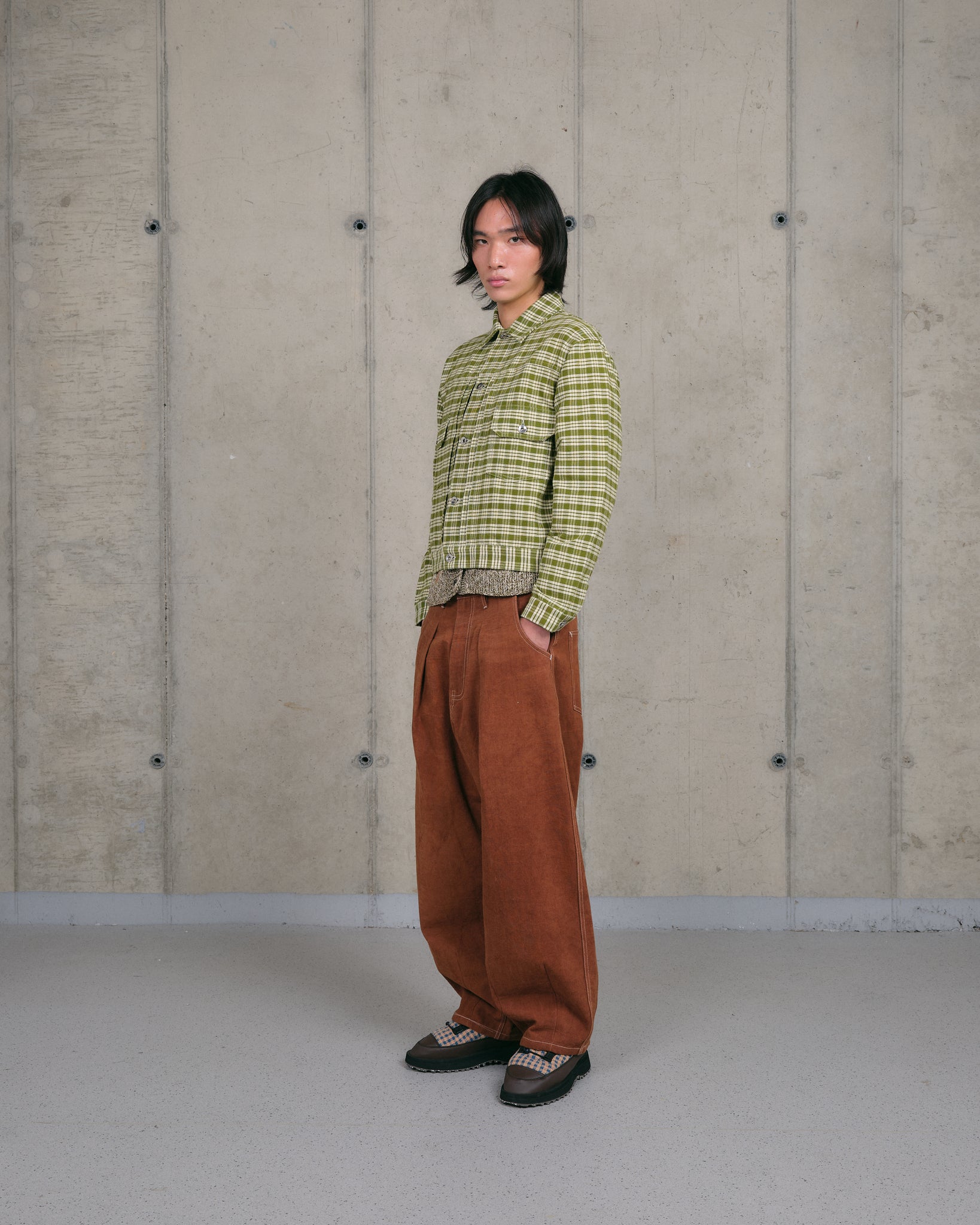 Lush Pants - Brown Wonky-Wear