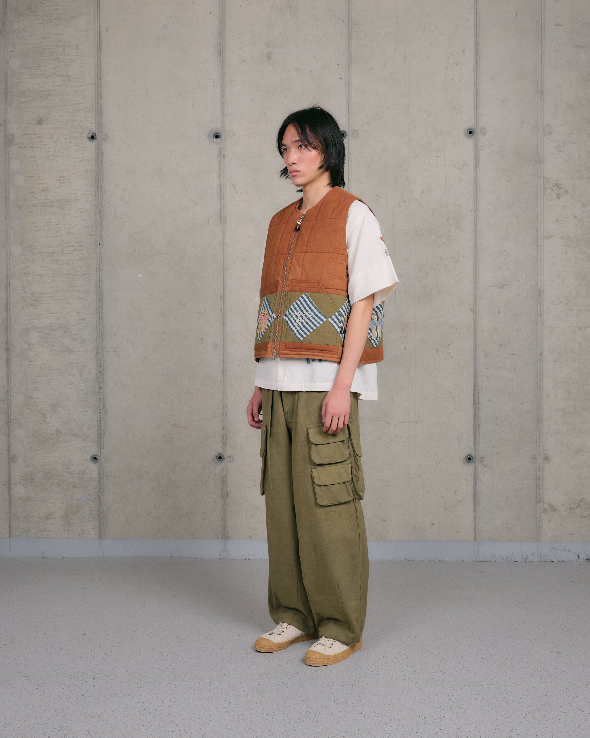 トップス Story mfg Saturn Vest STORY MFG. SATURN VEST TERRACOTTA SSP | TODAY CLOTHING