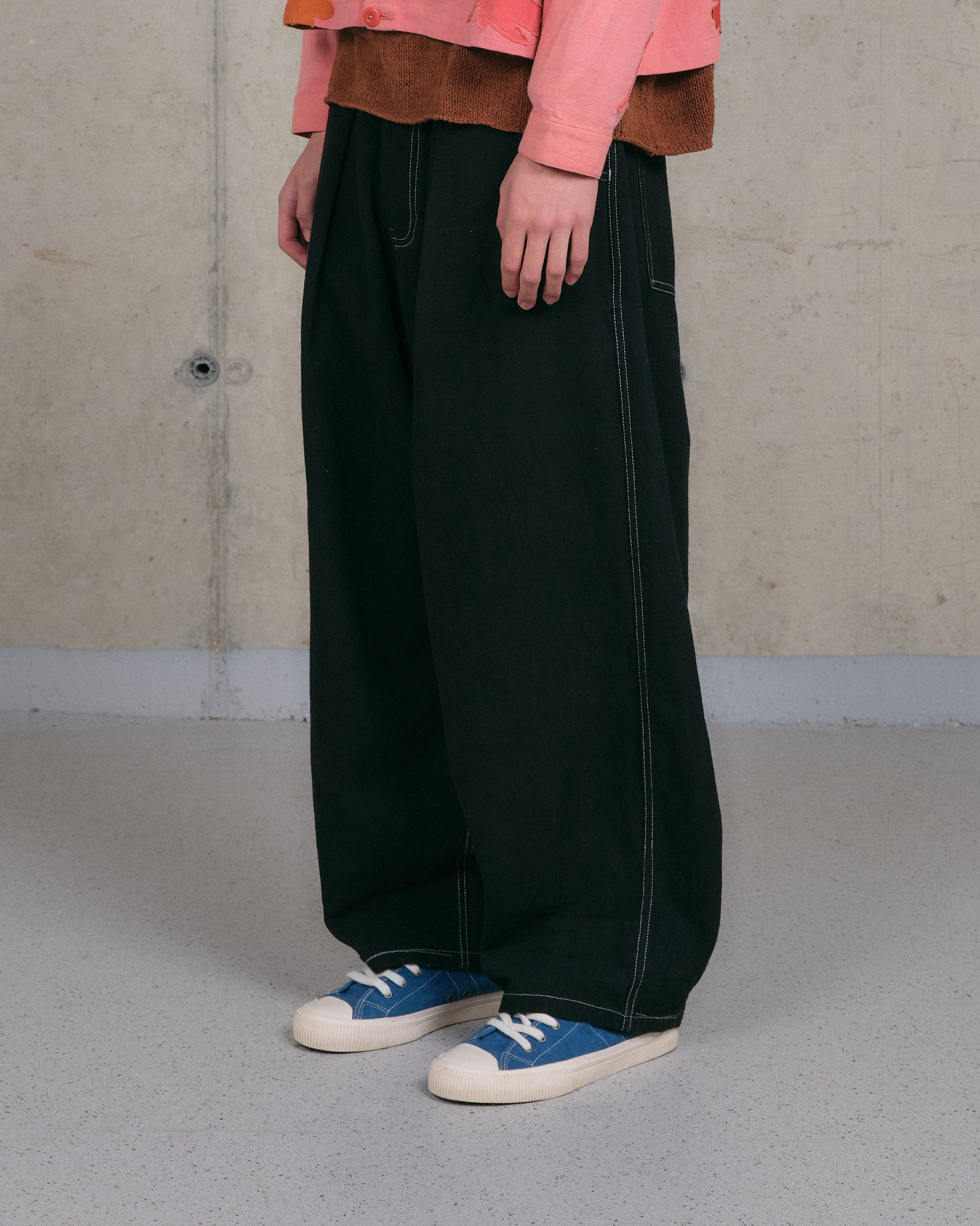 Lush Pants - Black Wonky-Wear