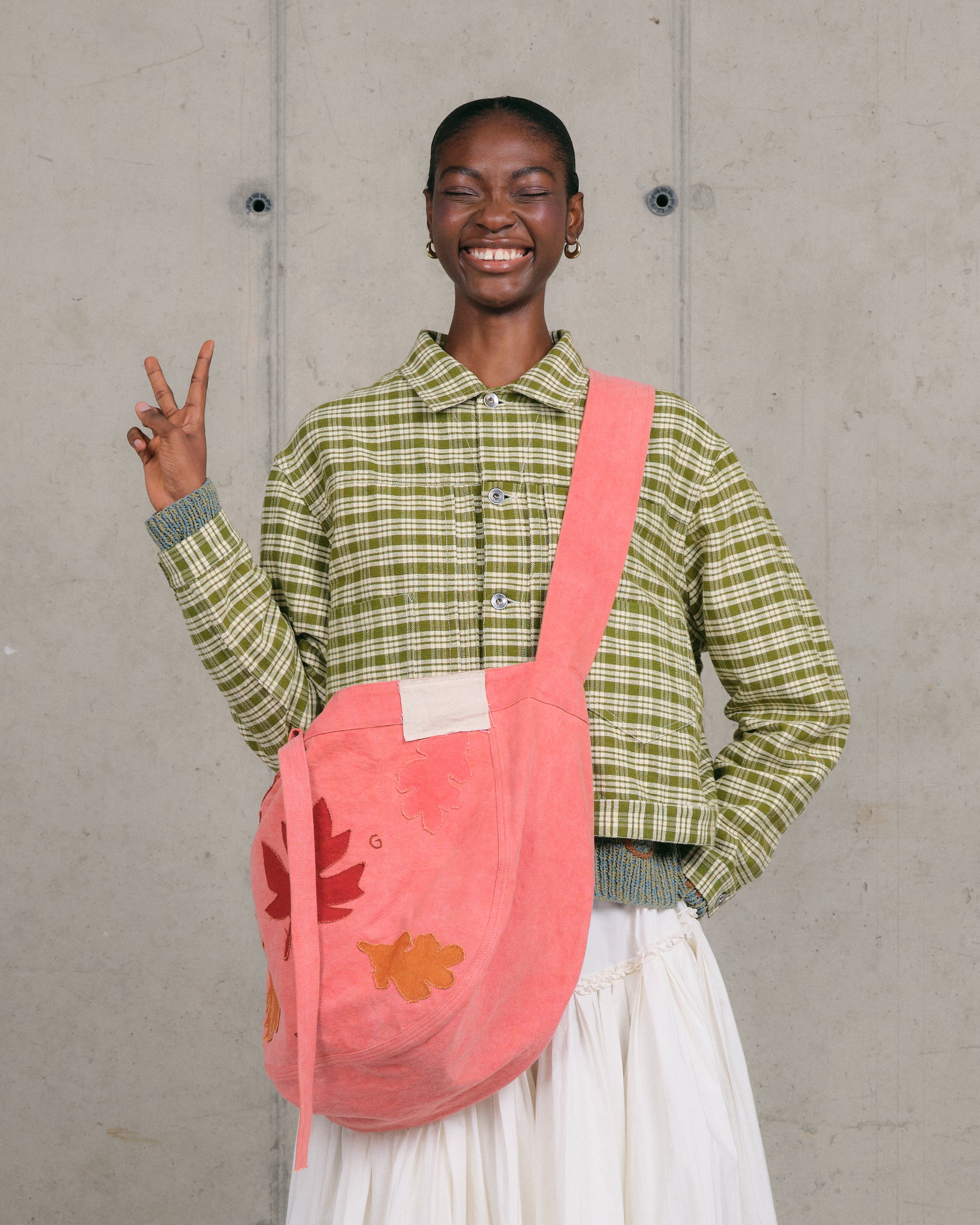 Big Shop Tote - Pink Autumn – Story mfg.