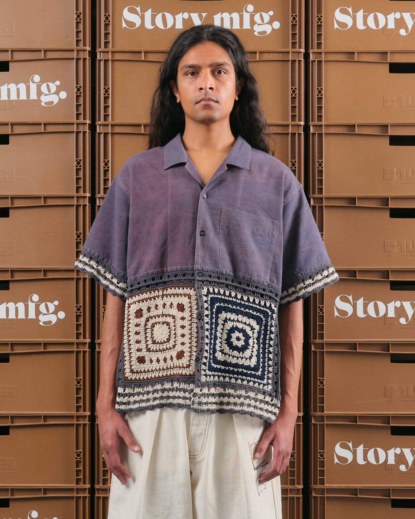 Greetings Shirt SS - Cosmic Crochet – Story mfg.