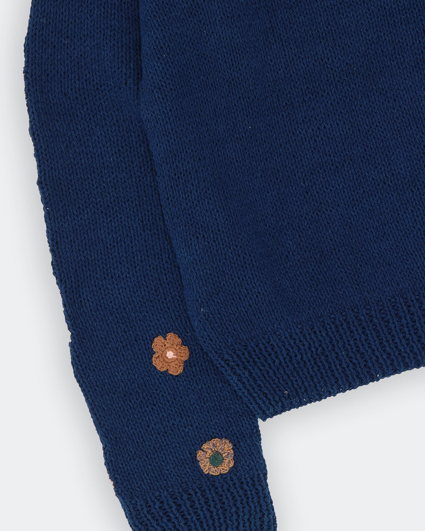 Piper Knit Jumper - Indigo Earth Laughs