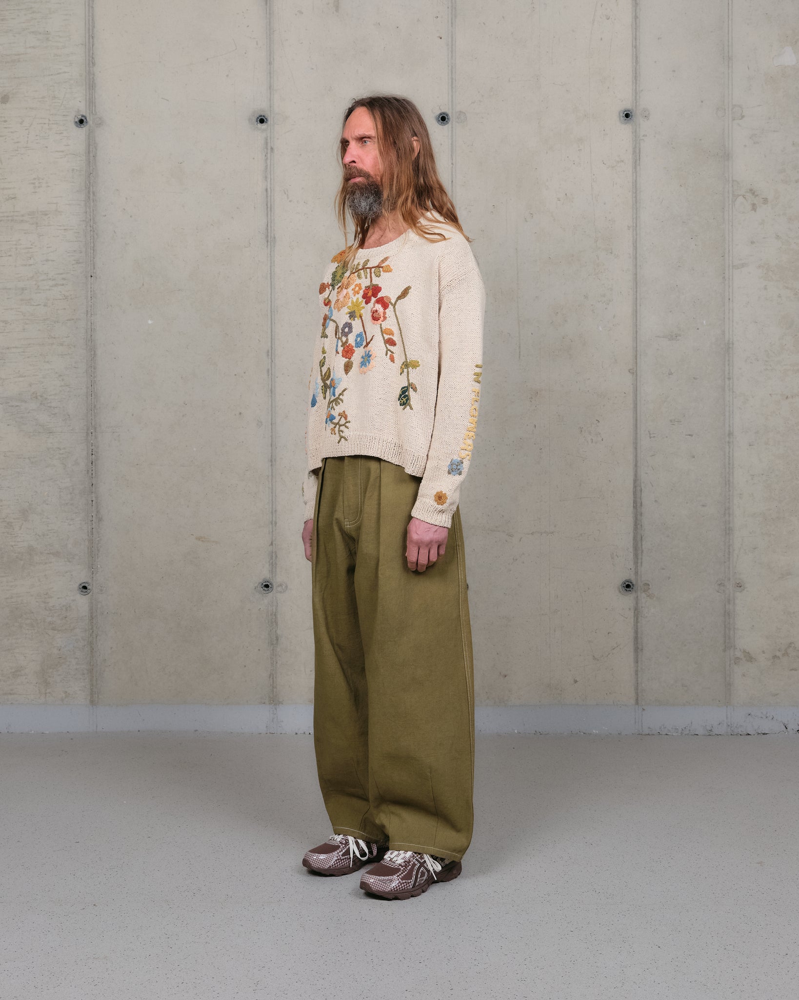 Piper Knit Jumper - Ecru Earth Laughs