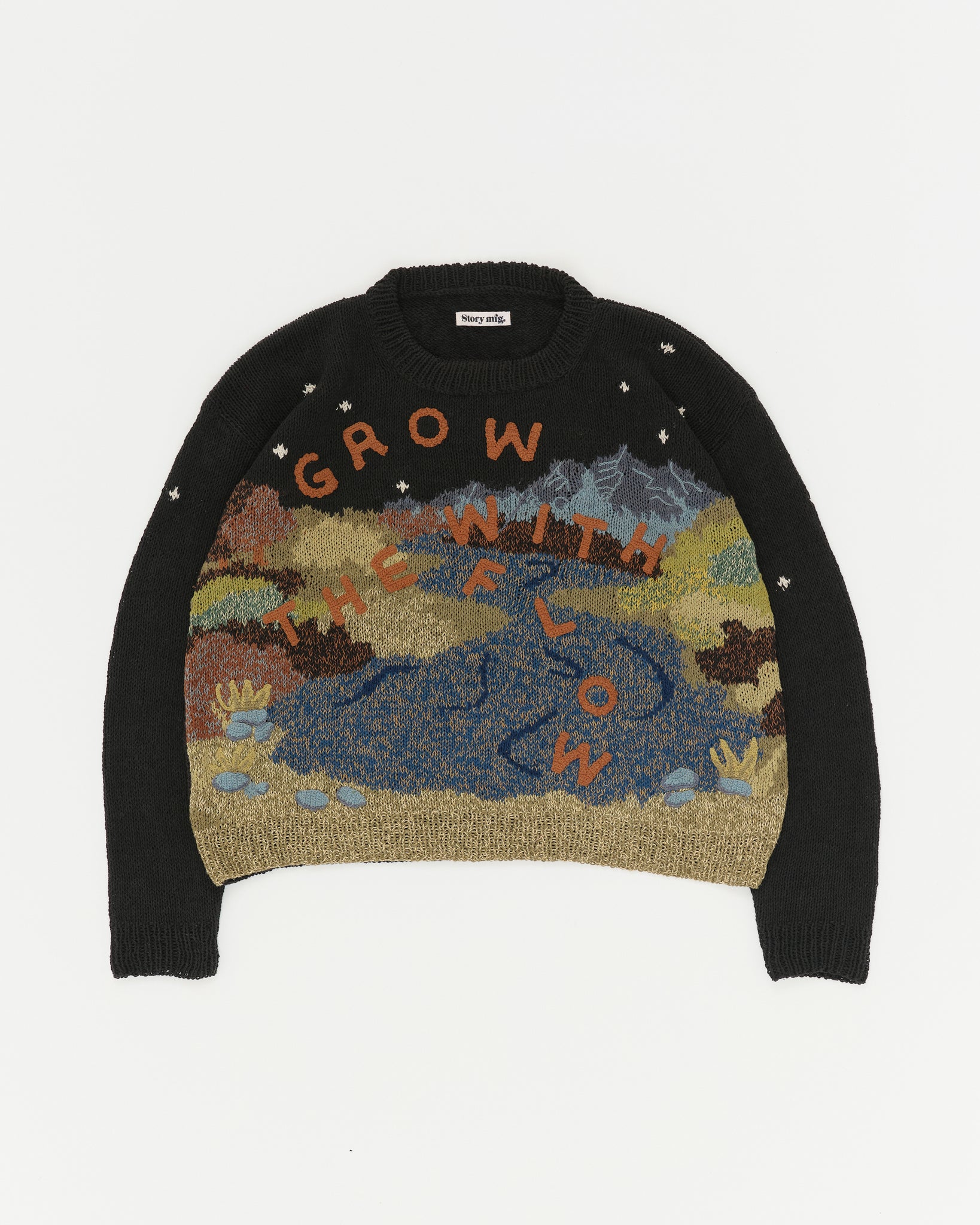 Piper Knit Jumper - Black Grow With The Flow
