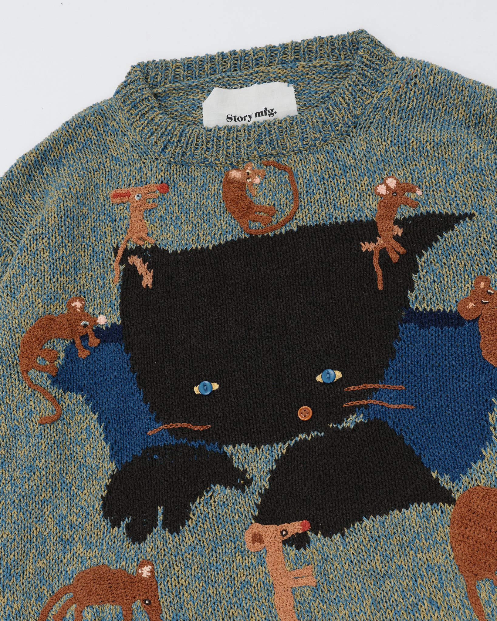 Piper Knit Jumper - Green Friends