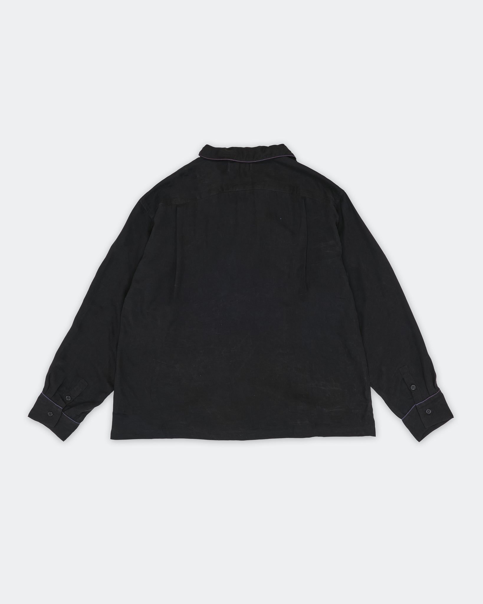 PJ Shirt - Black Tencel