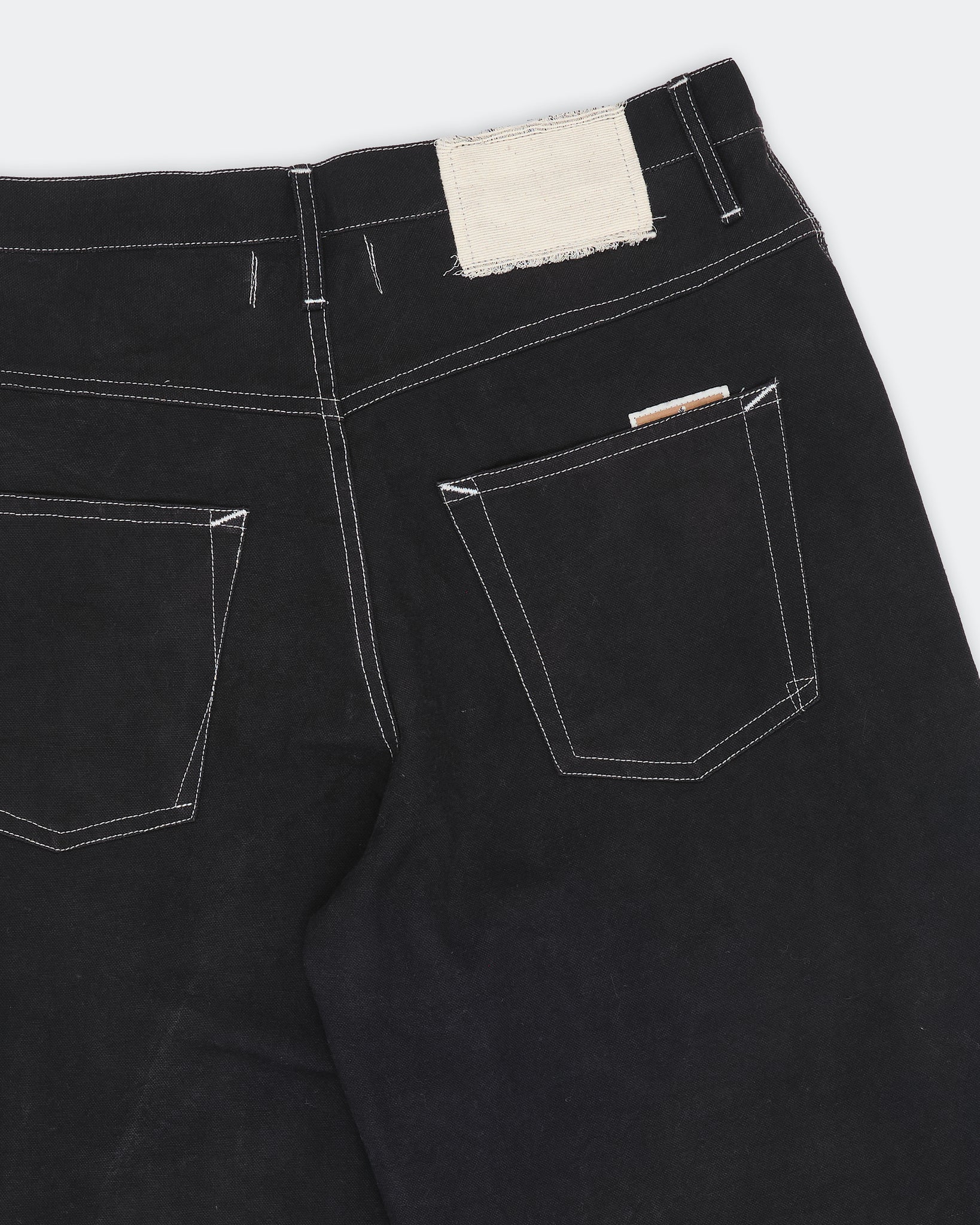 Poetry Pants - Black Wonky-Wear
