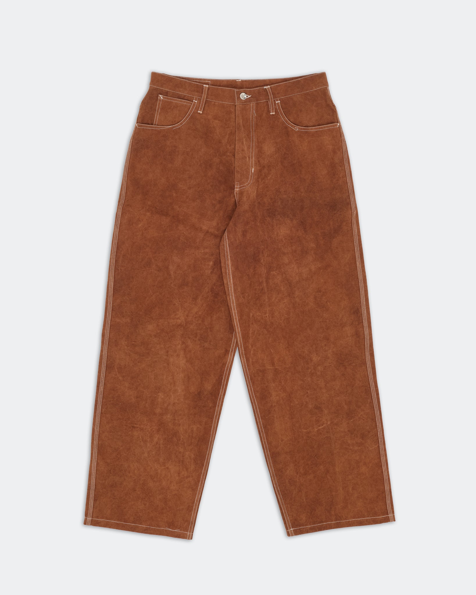 Poetry Pants - Brown Wonky-Wear