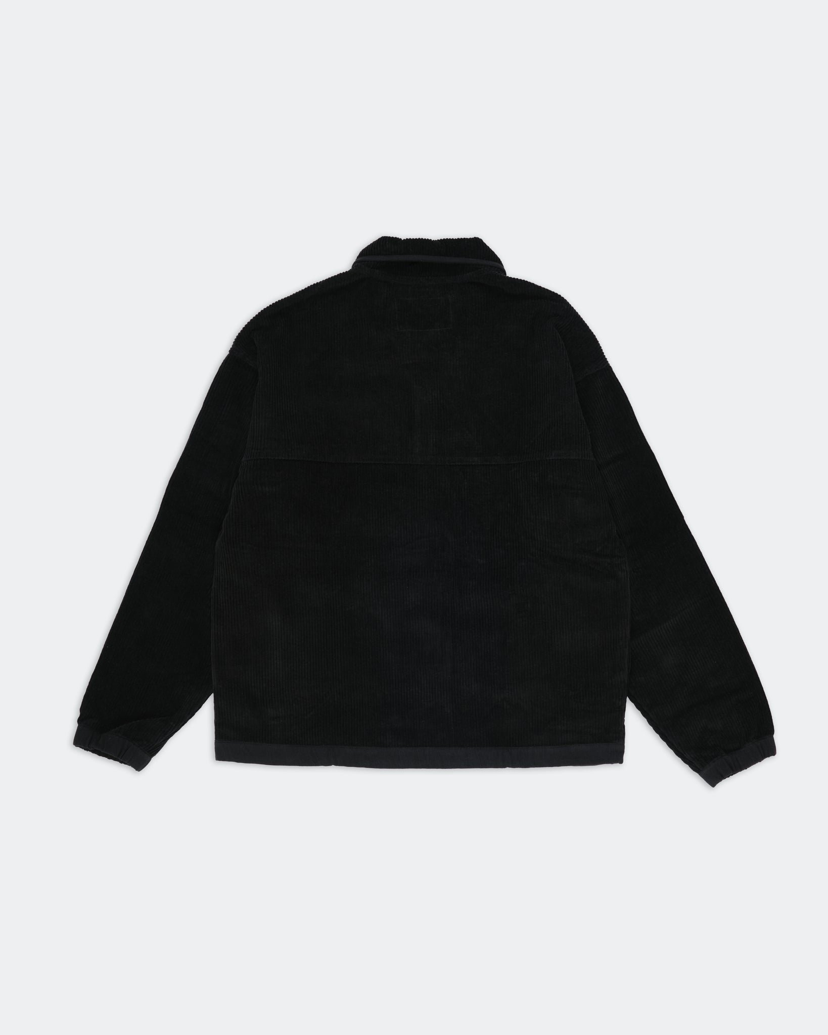 Polite Pullover - Black Corduroy