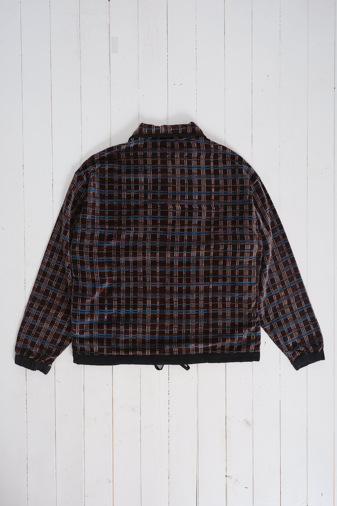 Polite Pullover - Mountain Grid Velvet