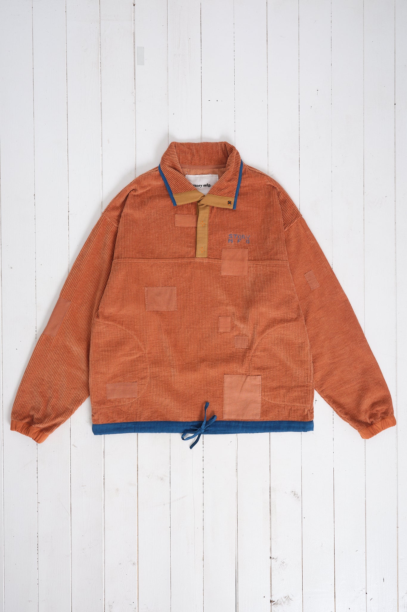 Polite Pullover - Terracotta Scarecrow Corduroy