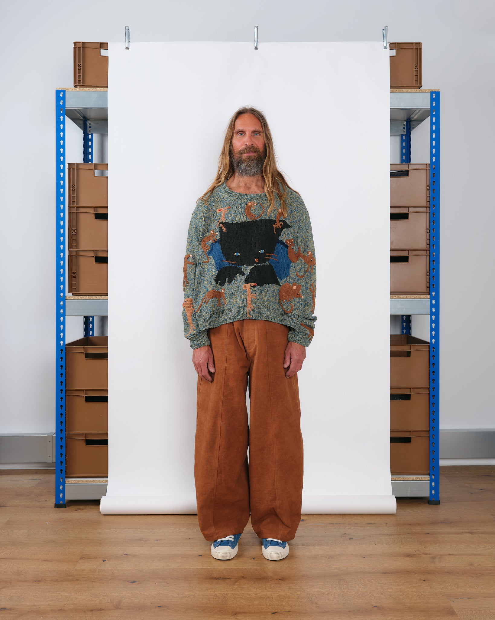 Piper Knit Jumper - Green Friends