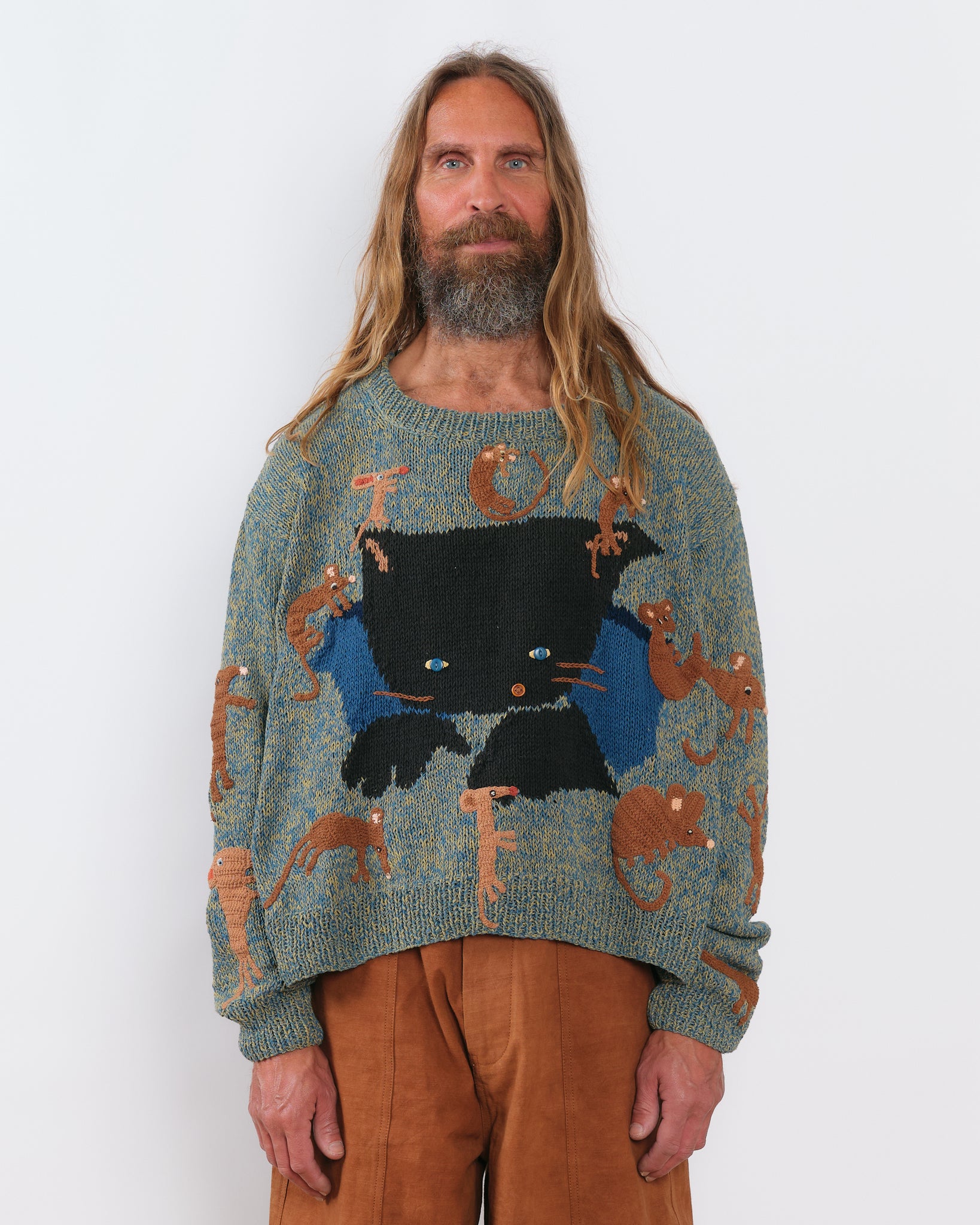 Piper Knit Jumper - Green Friends