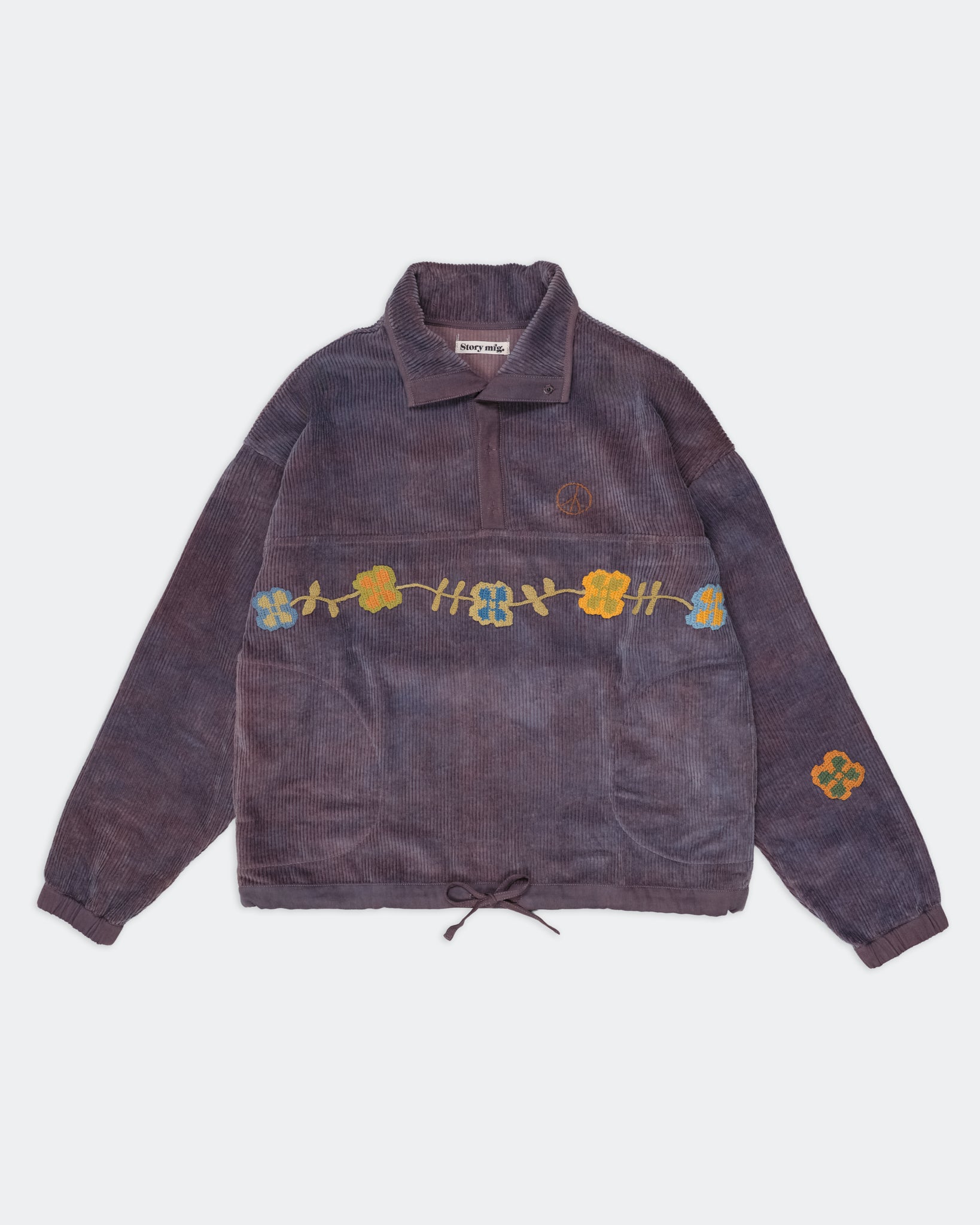 Polite Pullover - Purple Corduroy – Story mfg.