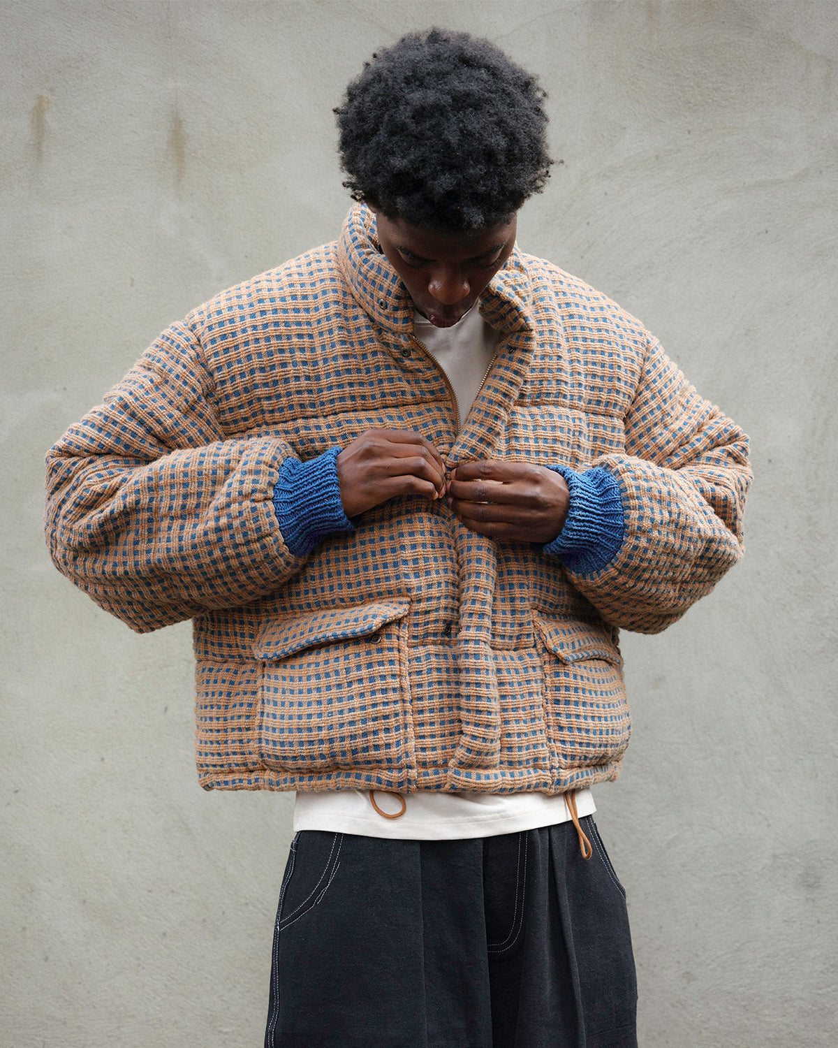 Yanam Jacket - Wobbly Waffle – Story mfg.