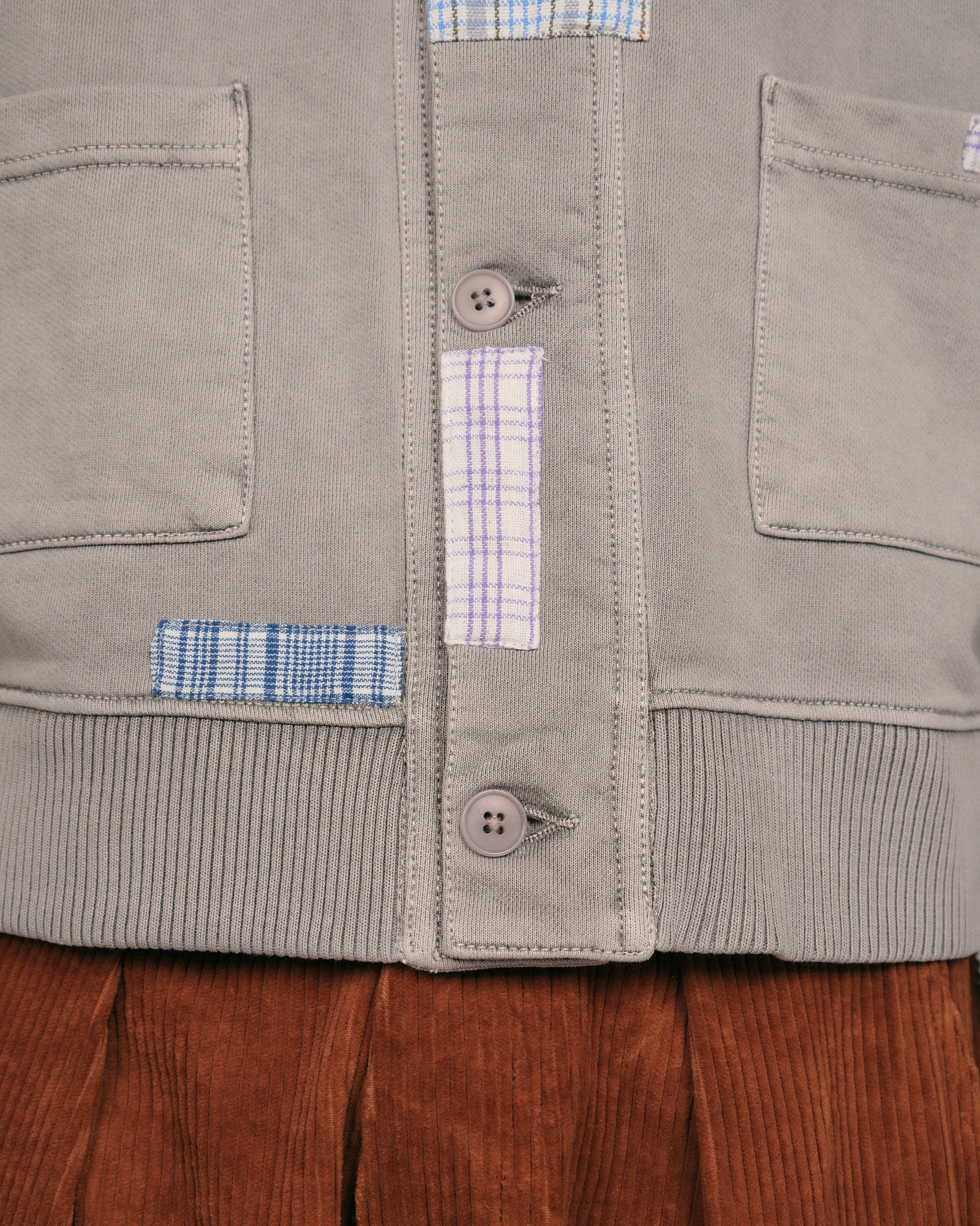 Walking Cardigan - Grey Picnic