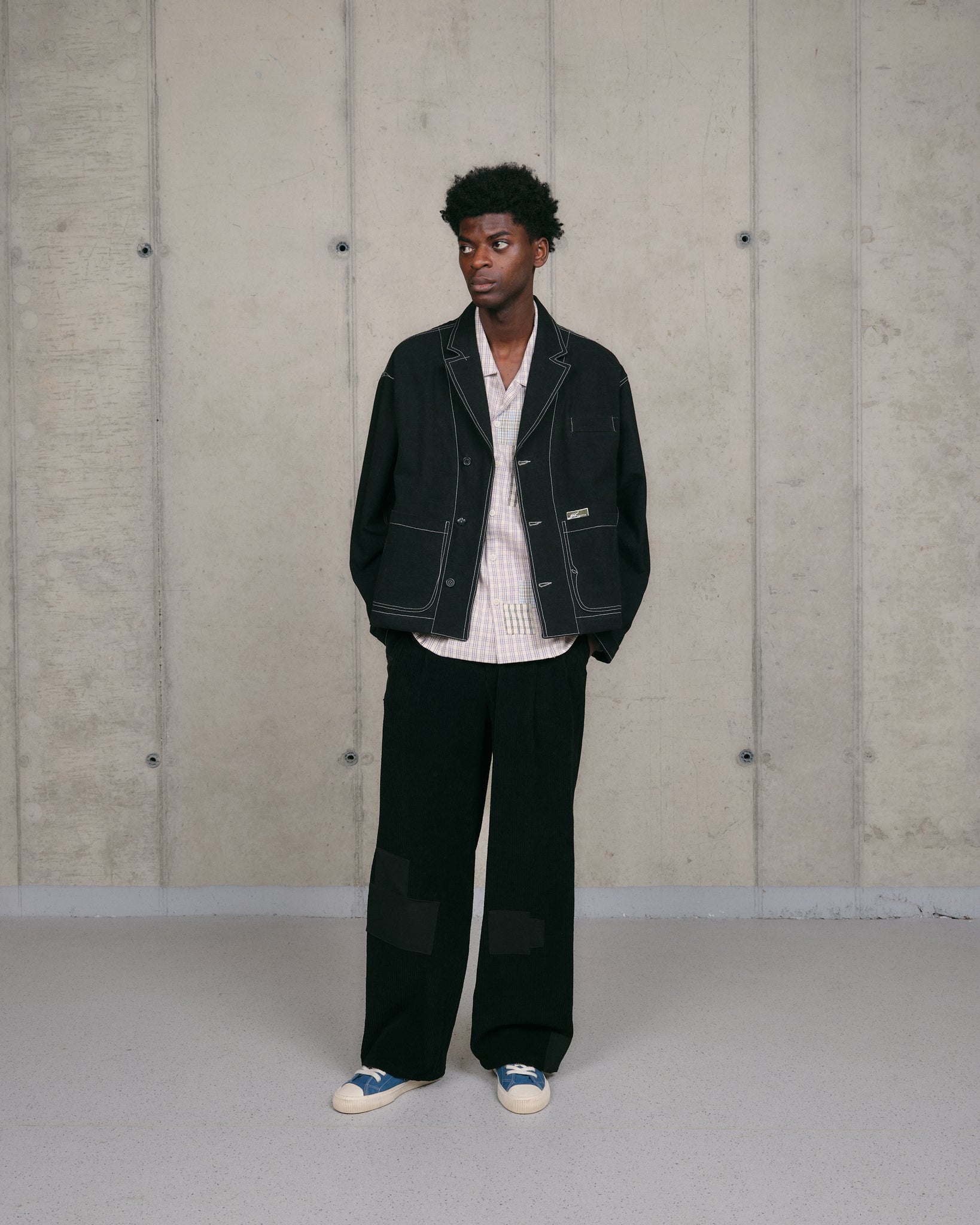 Fenn Trouser - Black Scarecrow