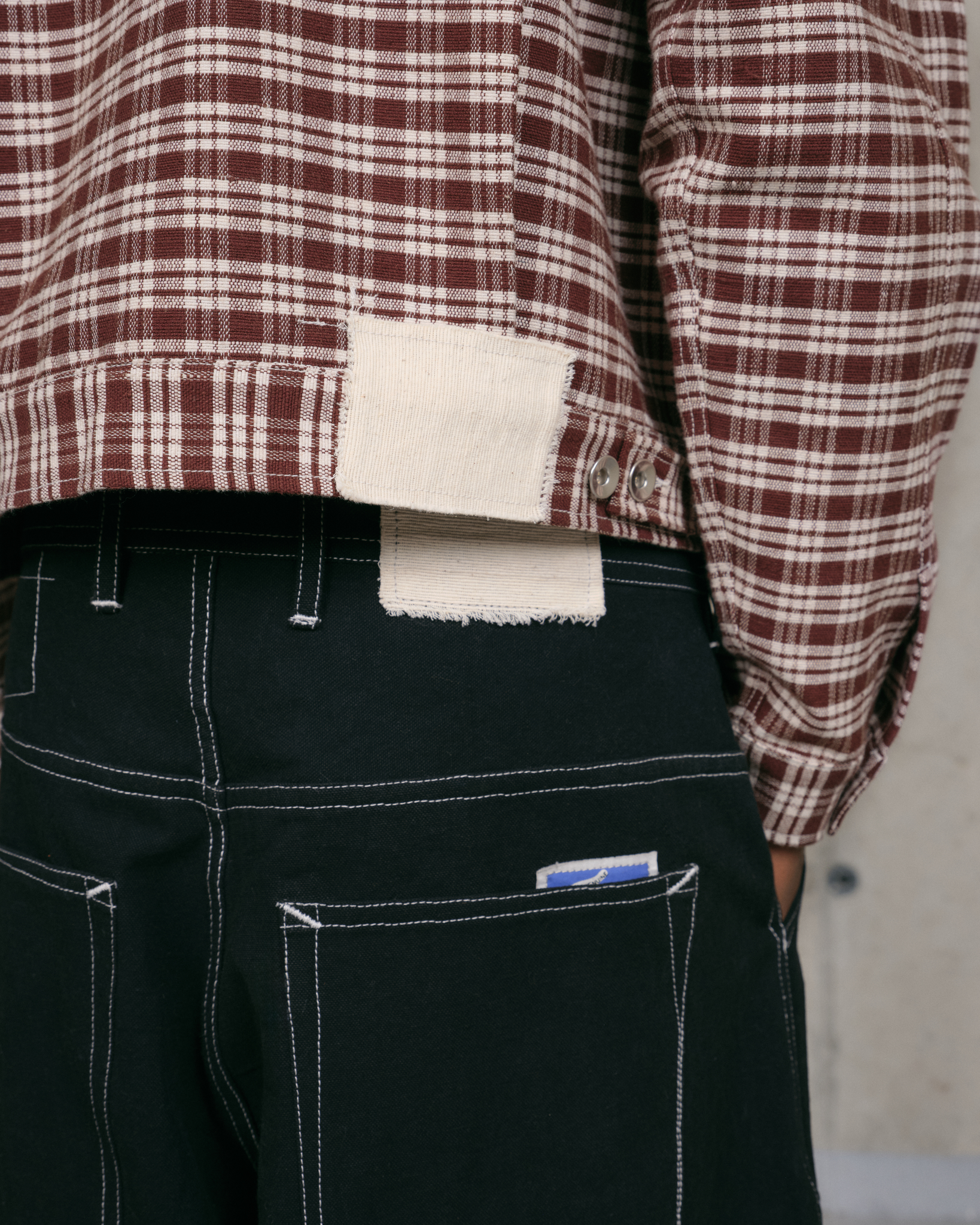 Tuesday Jacket - Wood Check Handloom
