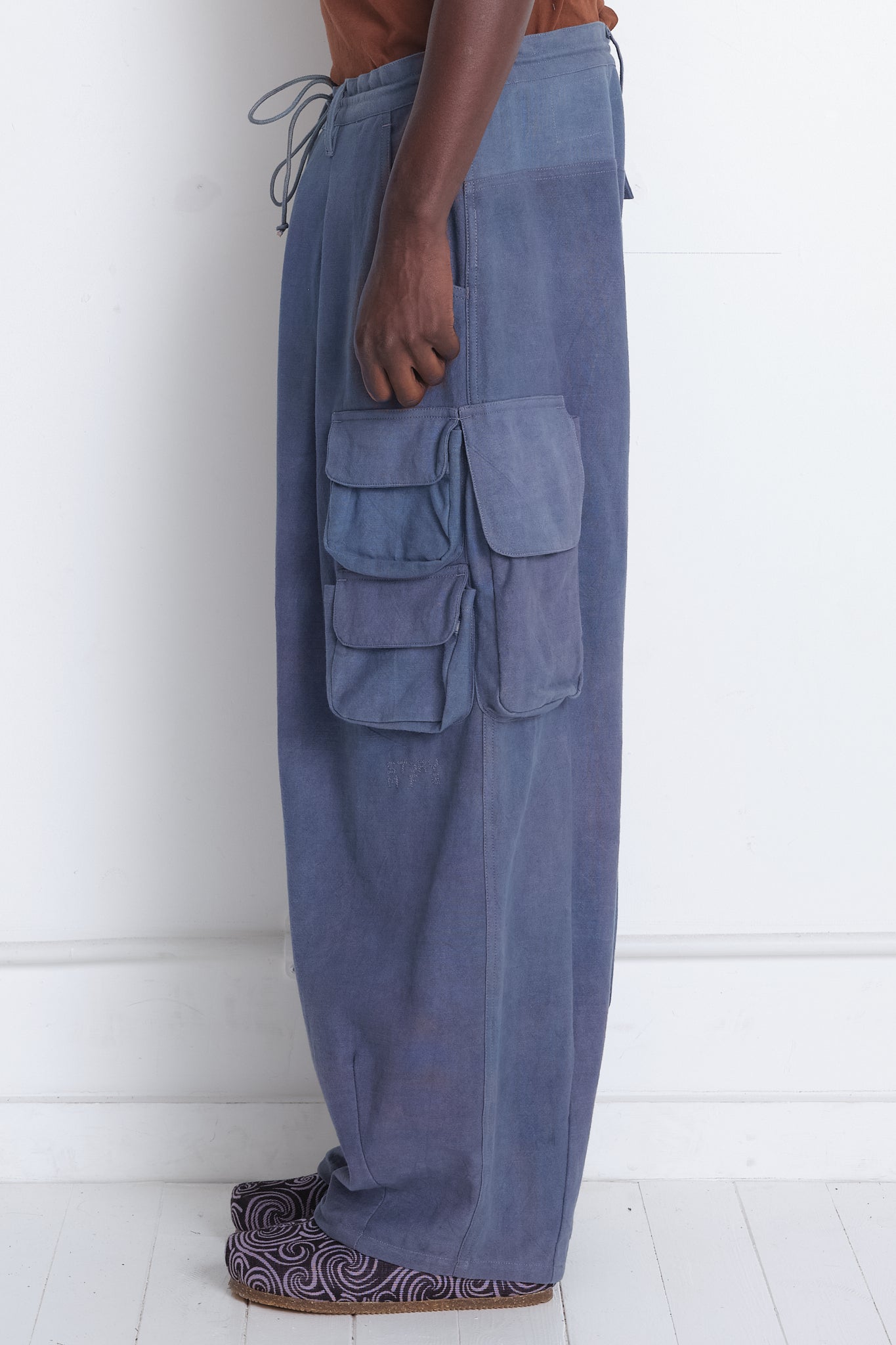 Forager Pants - Purple Slub