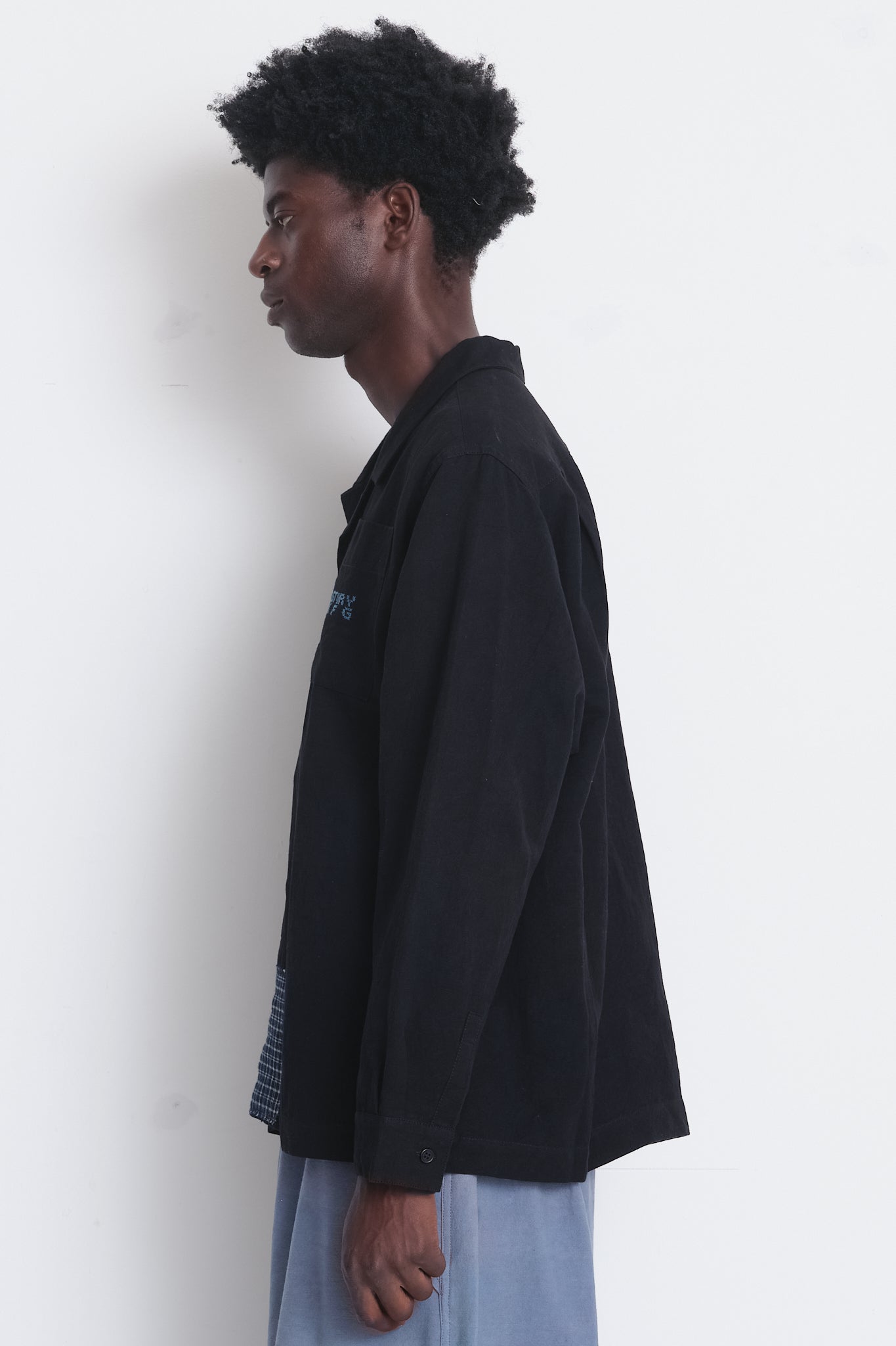 Greetings Shirt LS  - Black Scarecrow
