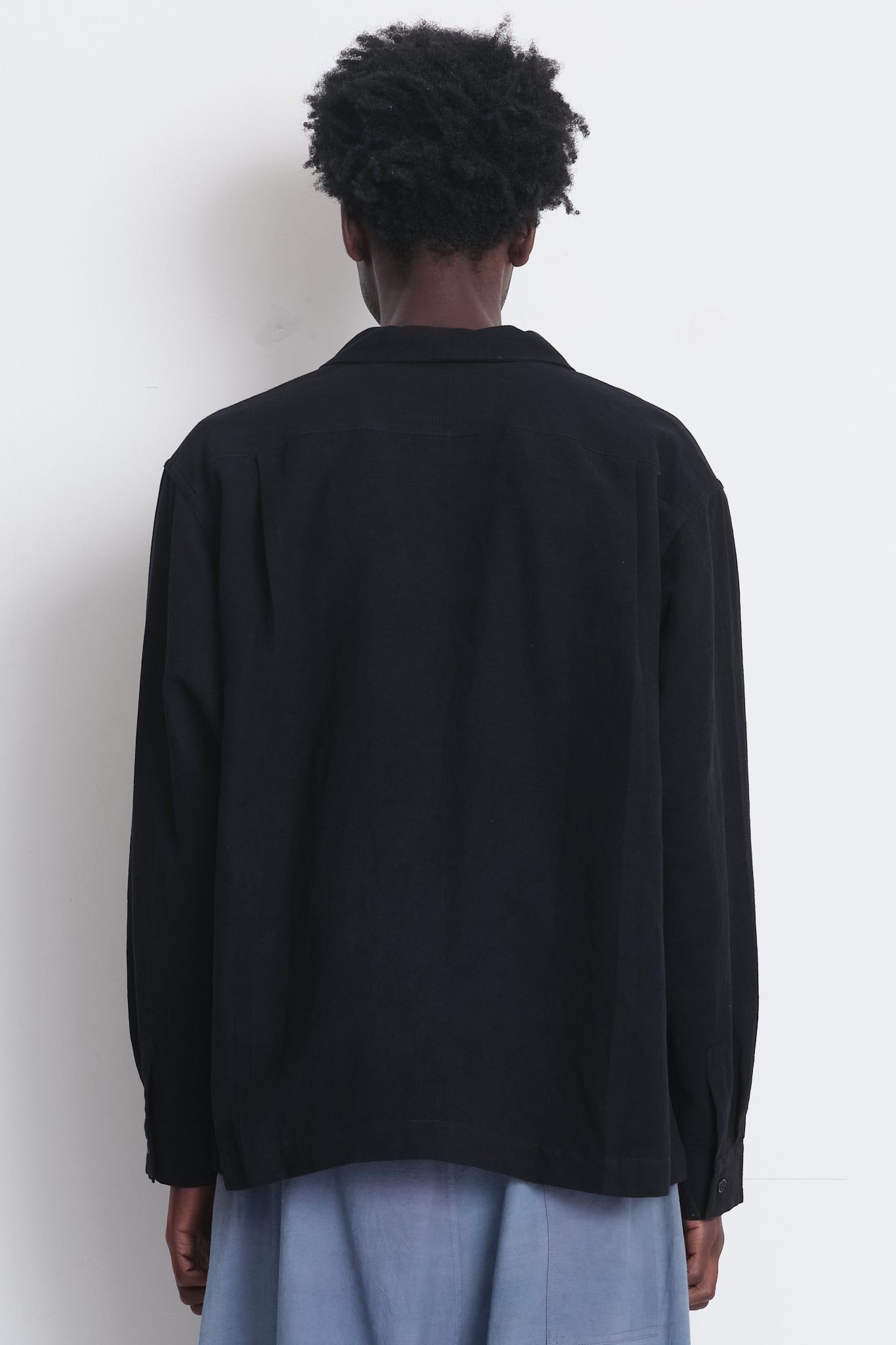 Greetings Shirt LS  - Black Scarecrow