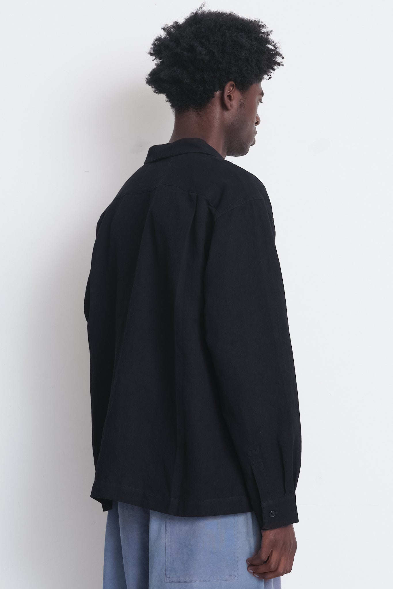 Greetings Shirt LS  - Black Scarecrow