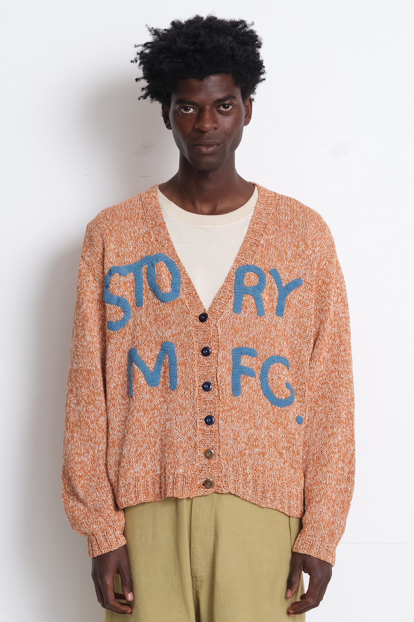 Twinsun Cardigan - Classic Twisted Orange