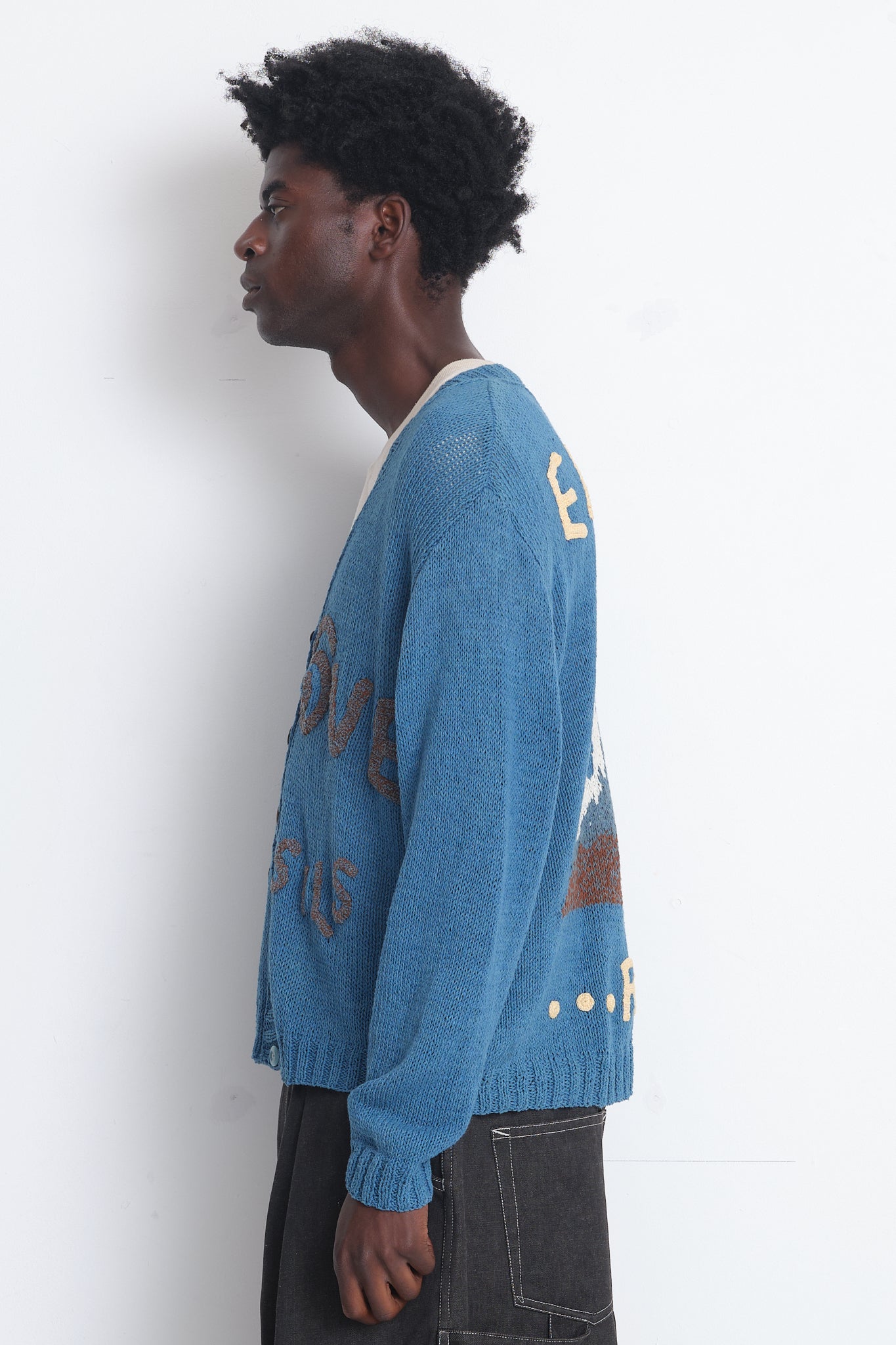 Twinsun Cardigan - Indigo Earth Rocks