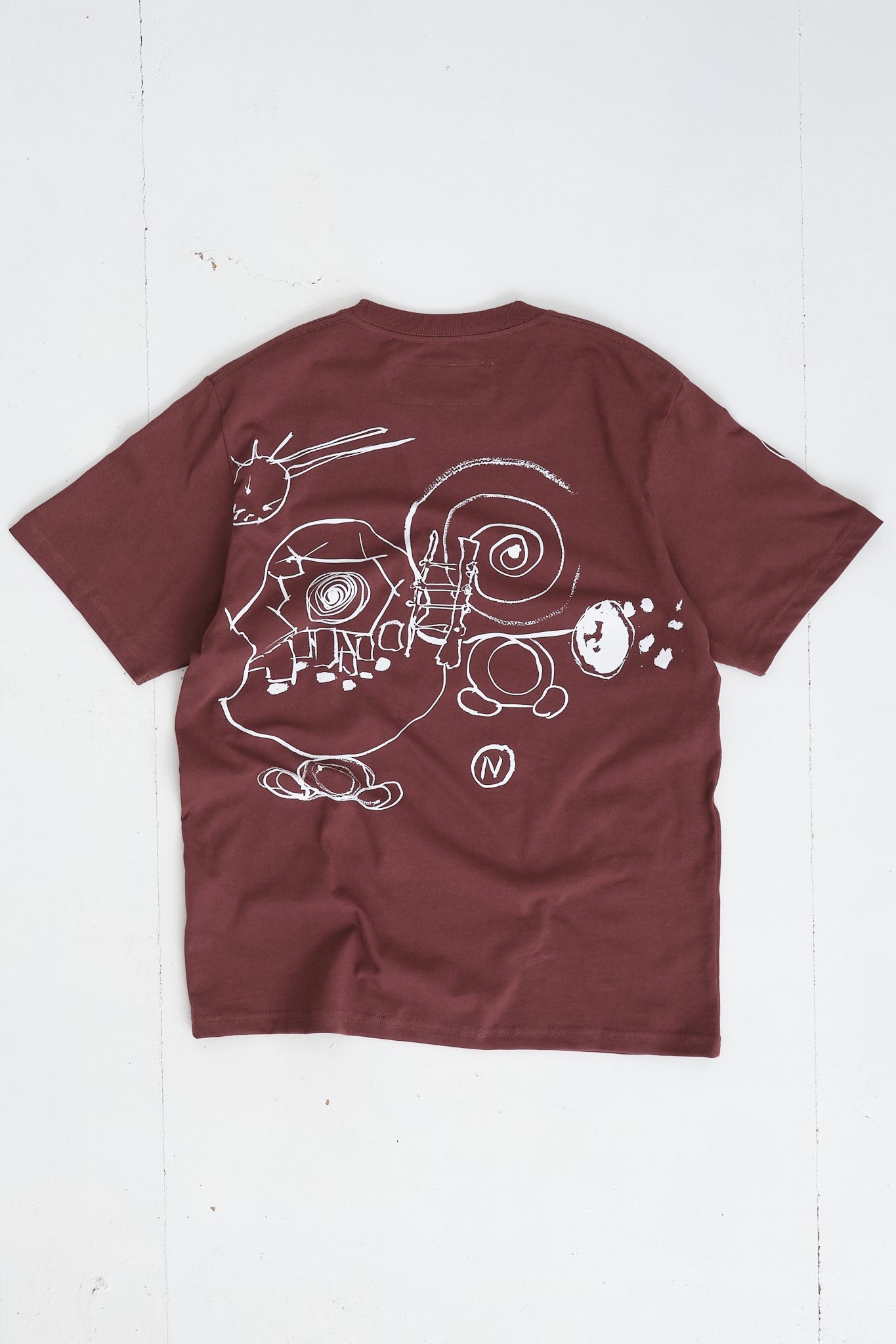 Recycled Cotton SS Tee - Chocolate Lucas Dillon