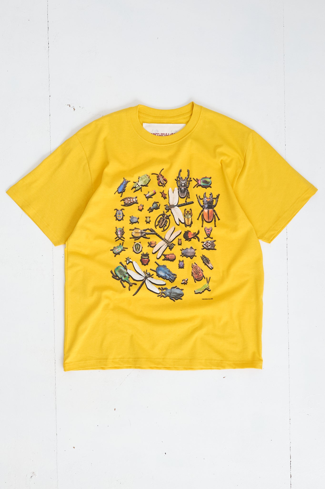 Recycled Cotton SS Tee - Lemon Bugs