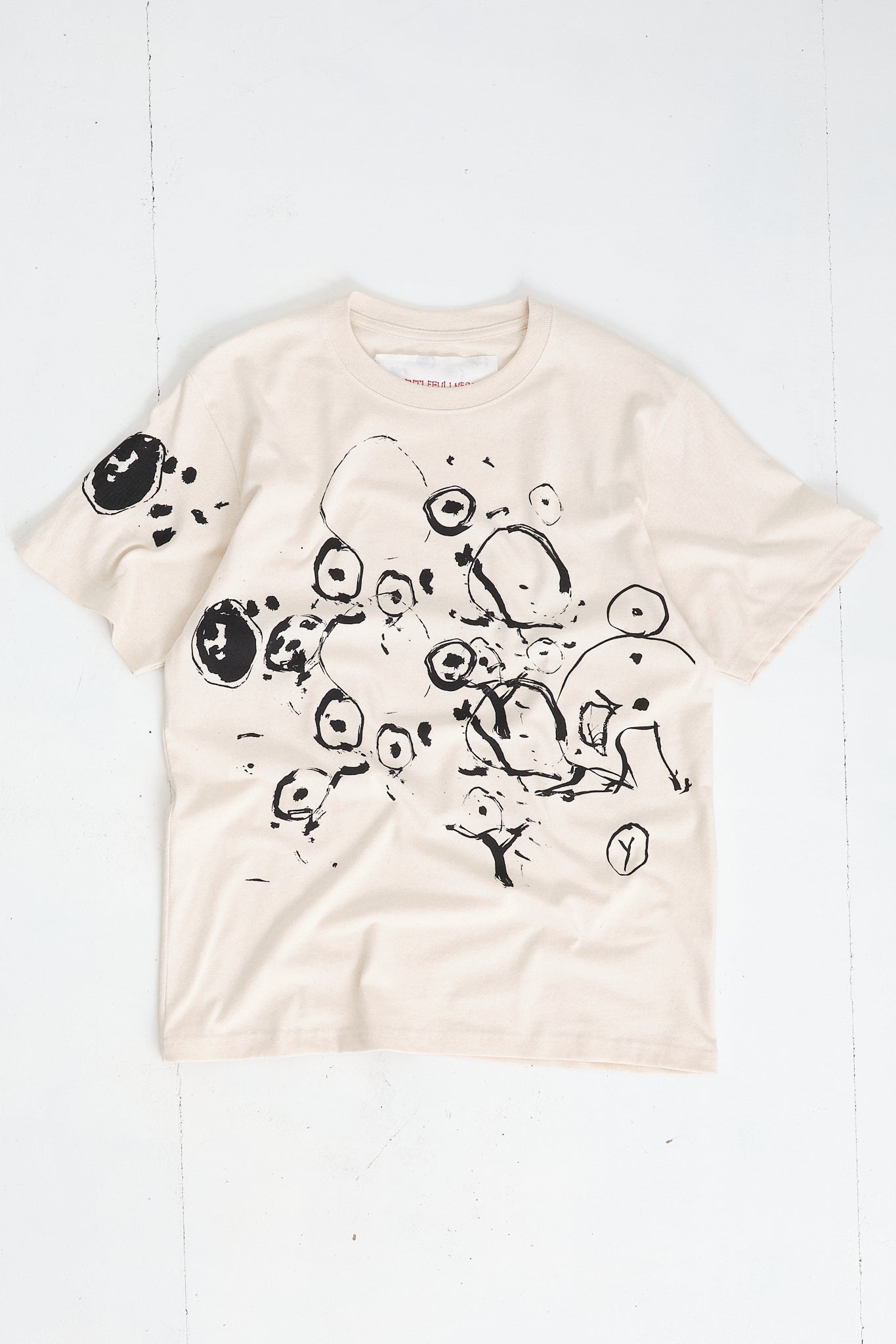 Recycled Cotton SS Tee - Oatmeal Lucas Dillon