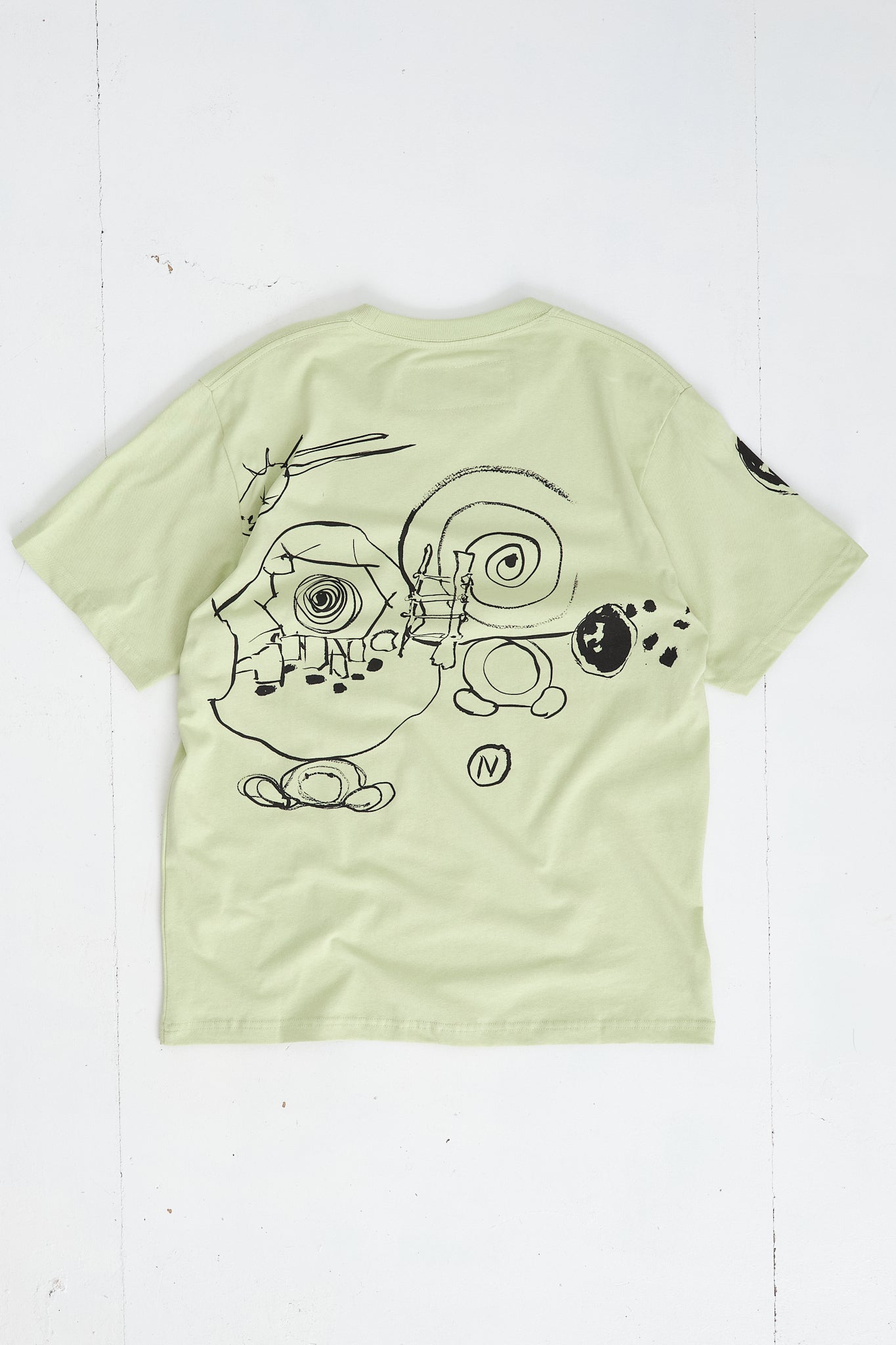 Recycled Cotton SS Tee - Pistachio Lucas Dillon
