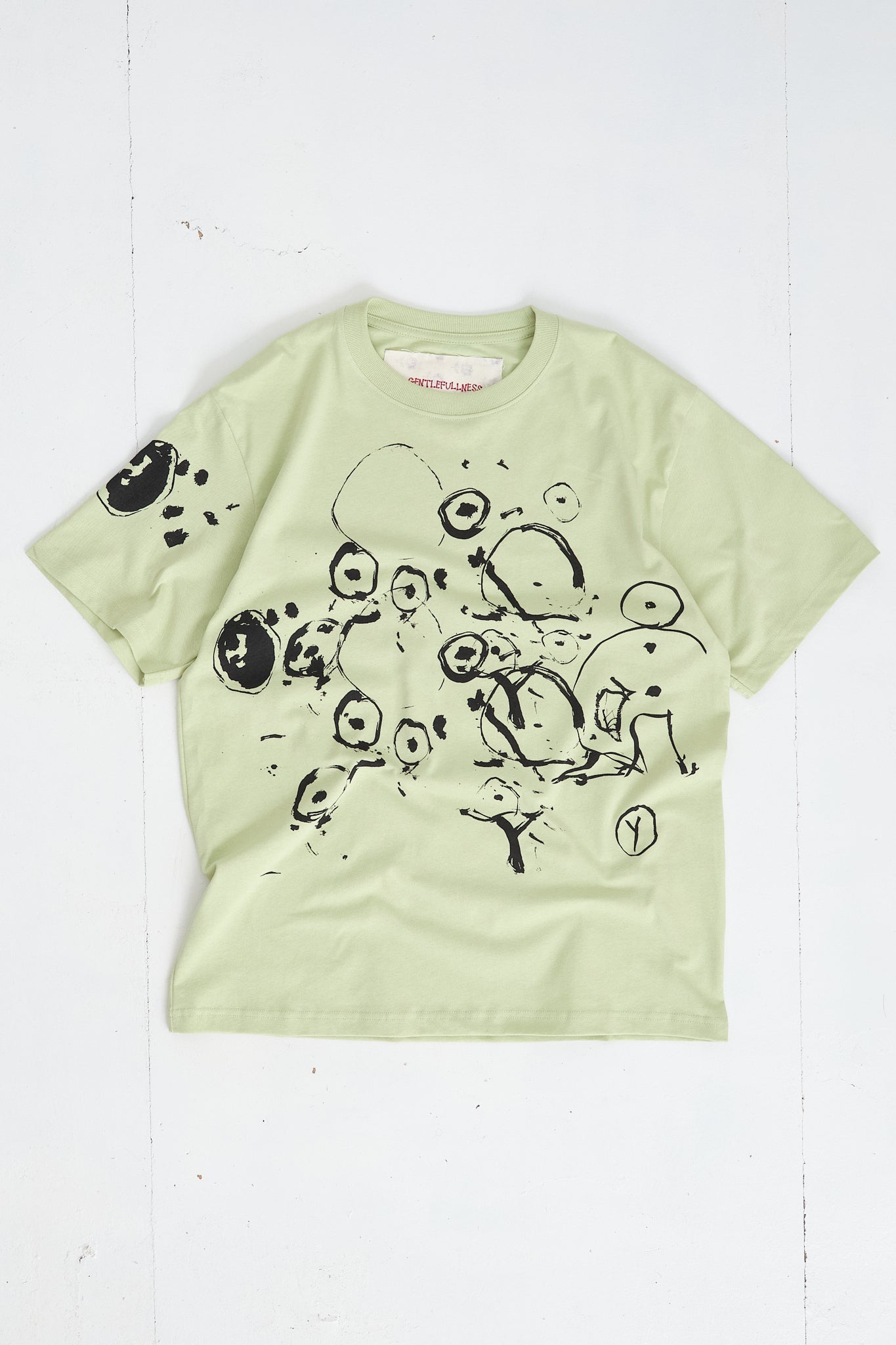 Recycled Cotton SS Tee - Pistachio Lucas Dillon