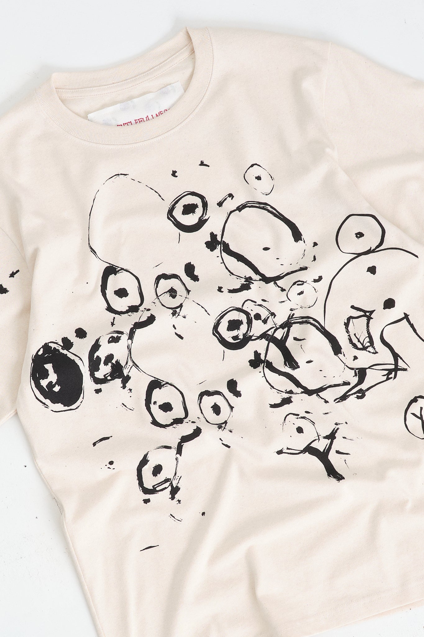 Recycled Cotton SS Tee - Oatmeal Lucas Dillon