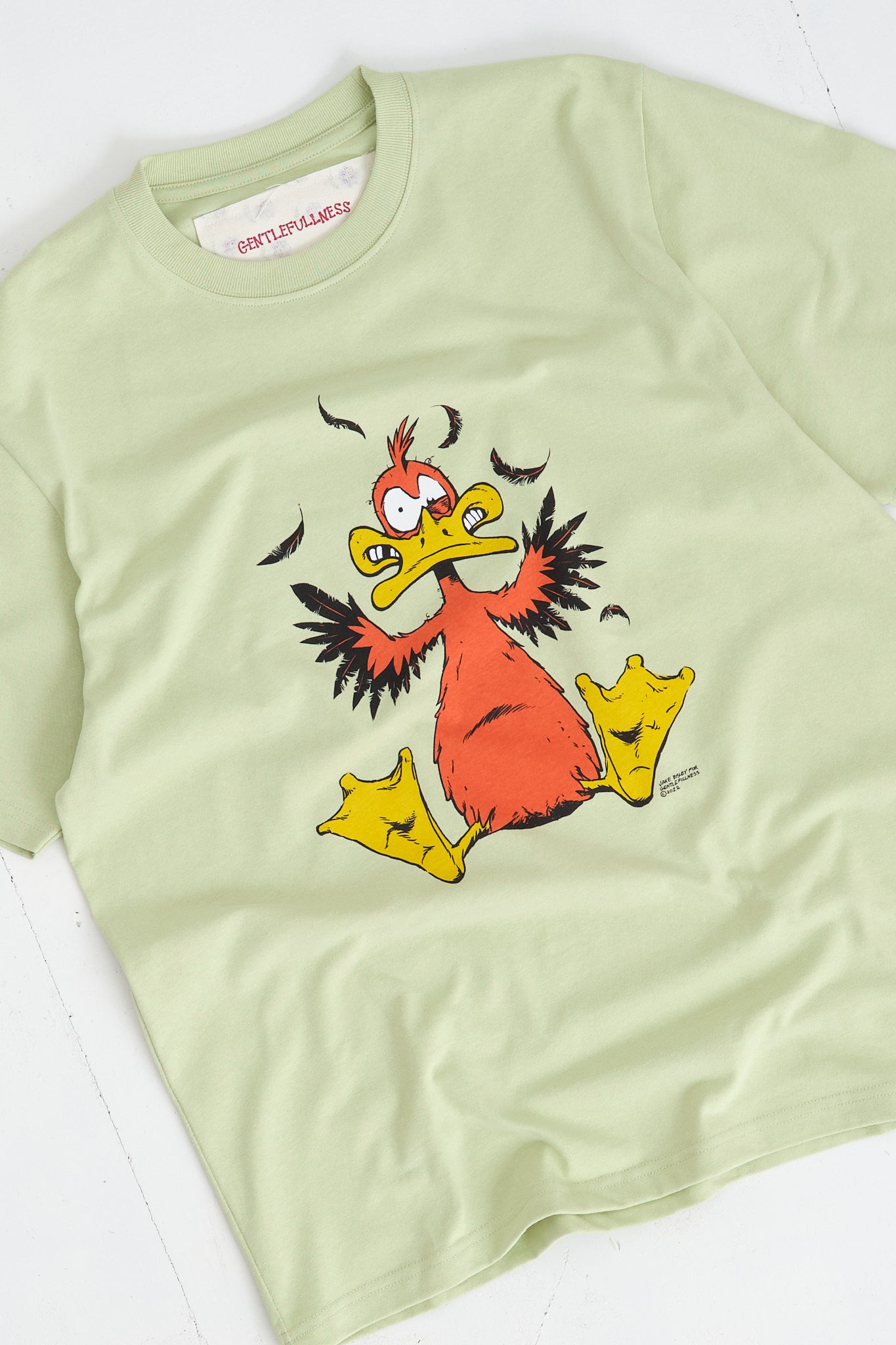 Recycled Cotton SS Tee - Pistachio Duckman – Story