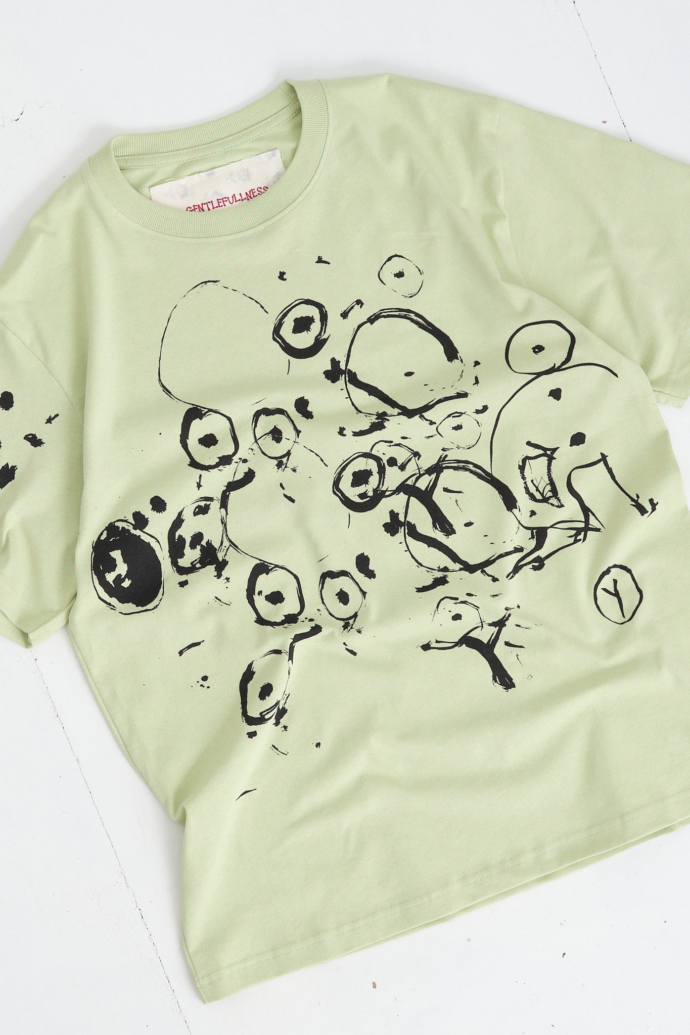 Recycled Cotton SS Tee - Pistachio Lucas Dillon