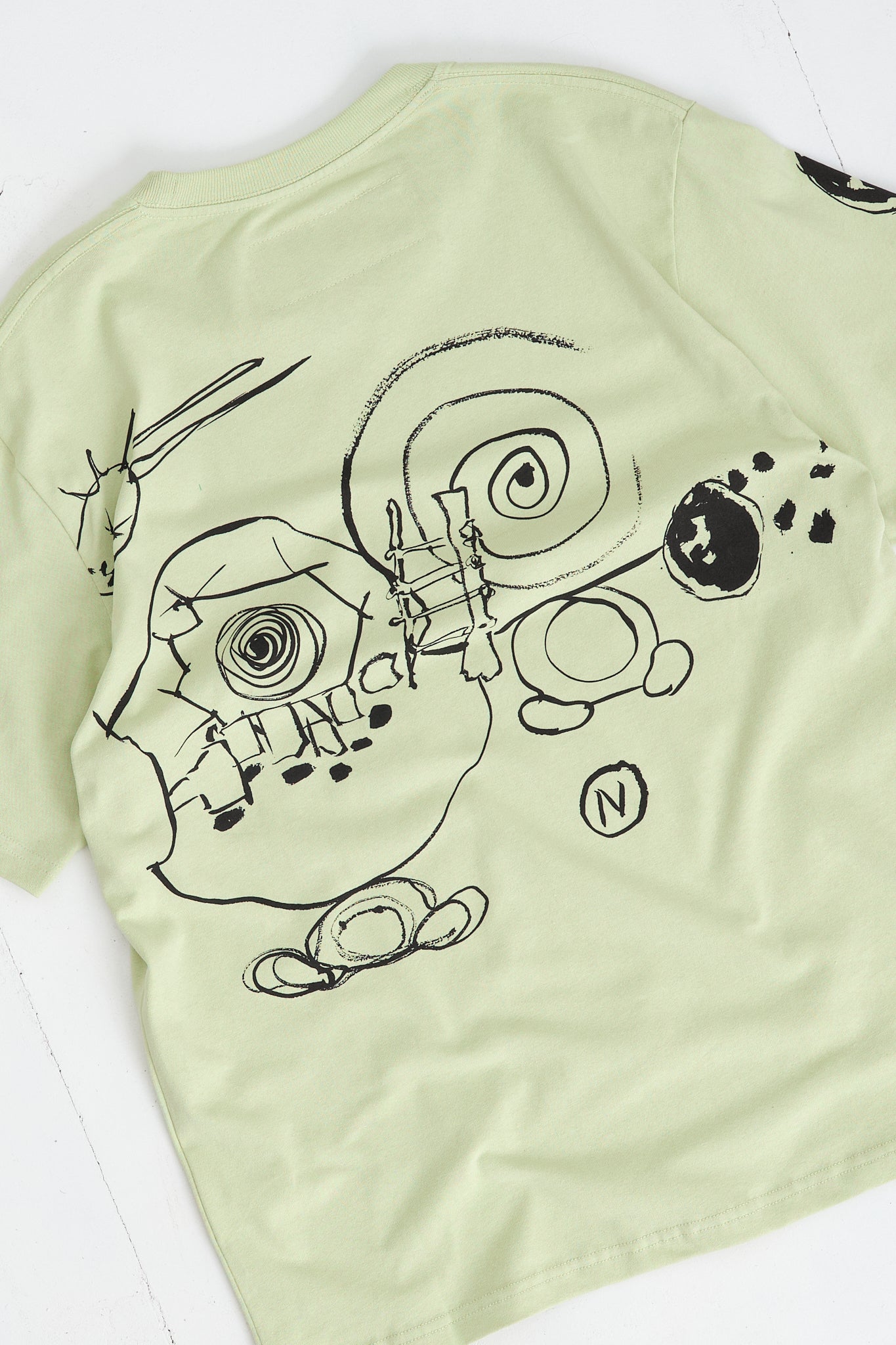Recycled Cotton SS Tee - Pistachio Lucas Dillon