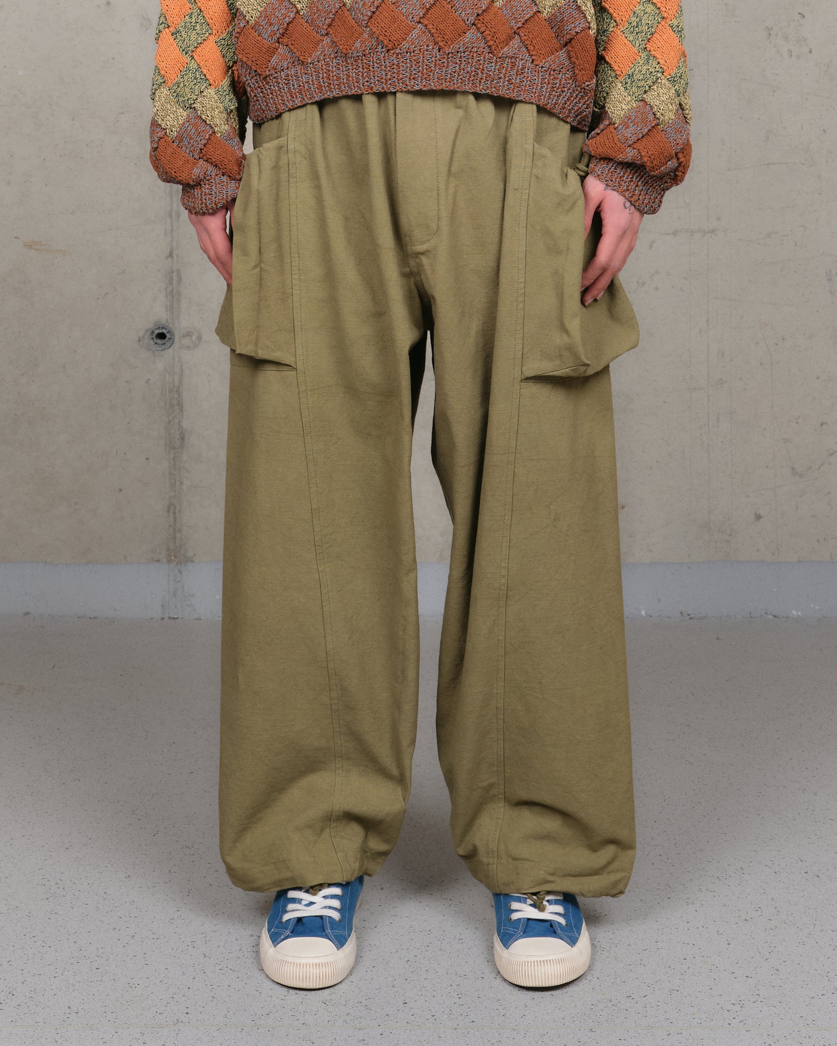 Salt Pants - Olive Slub
