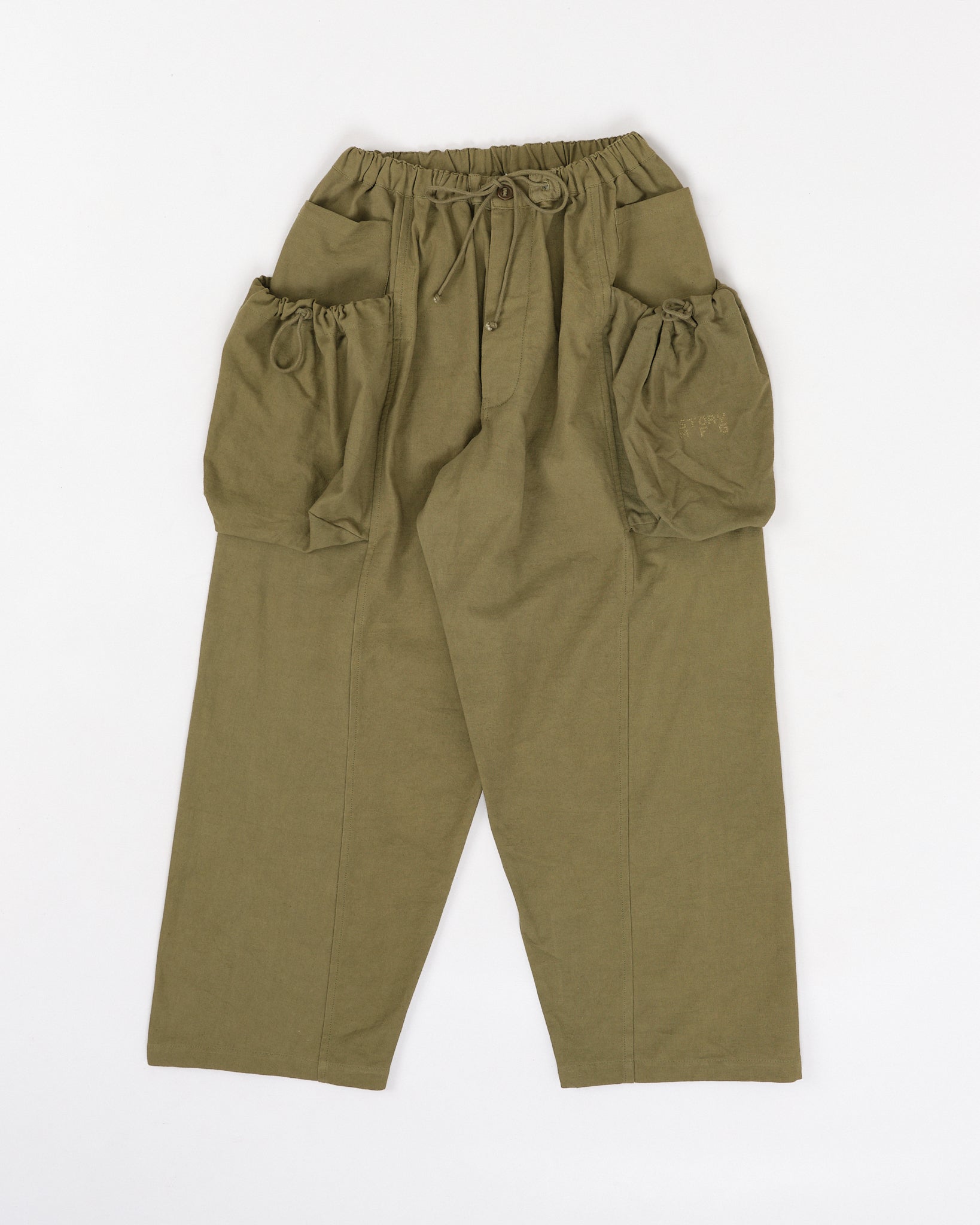 Salt Pants - Olive Slub