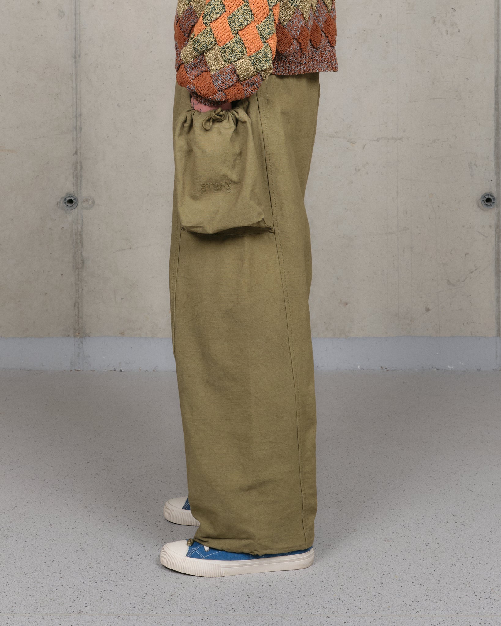 Salt Pants - Olive Slub