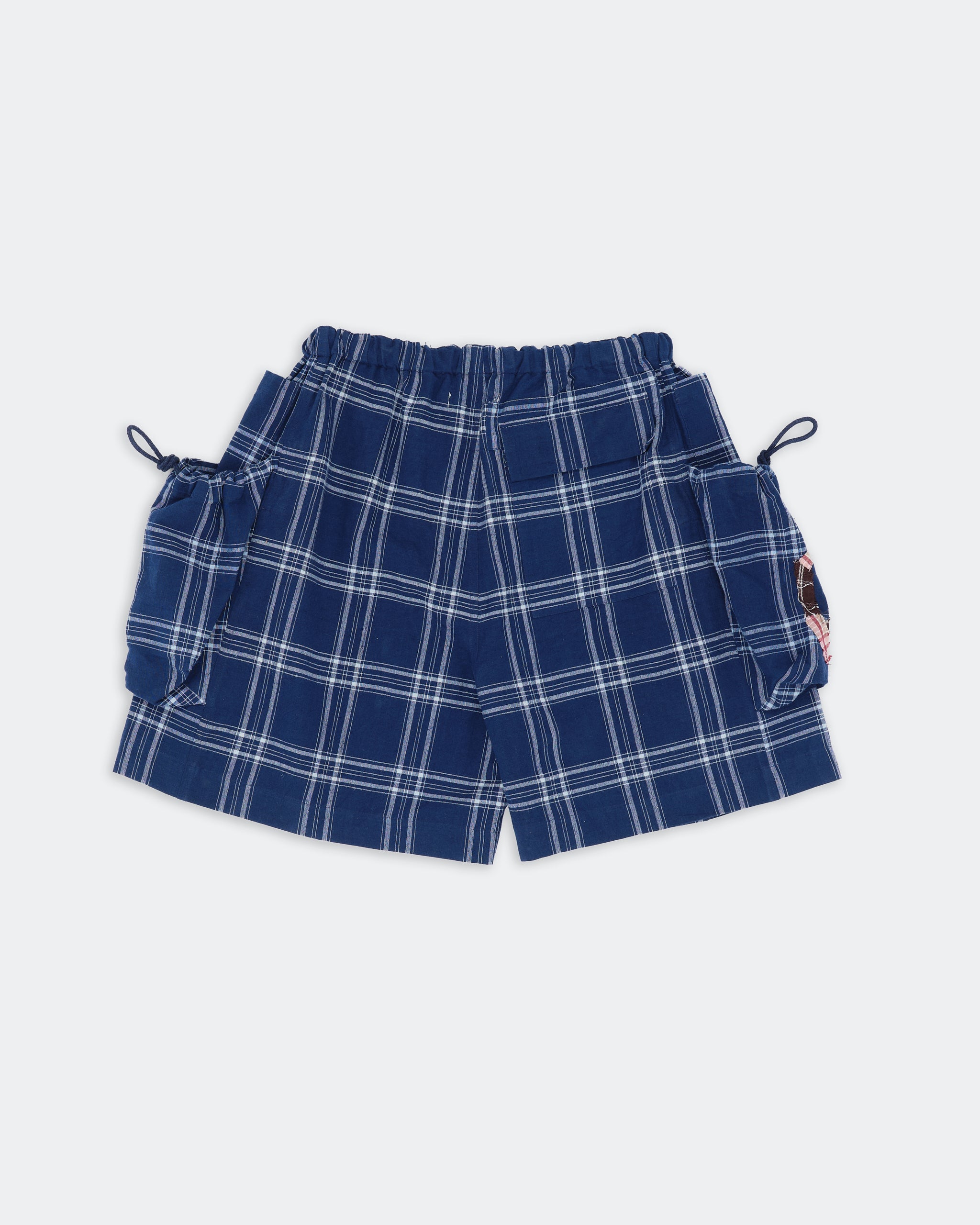 Salt Shorts - Checked Peace Patchwork – Story mfg.