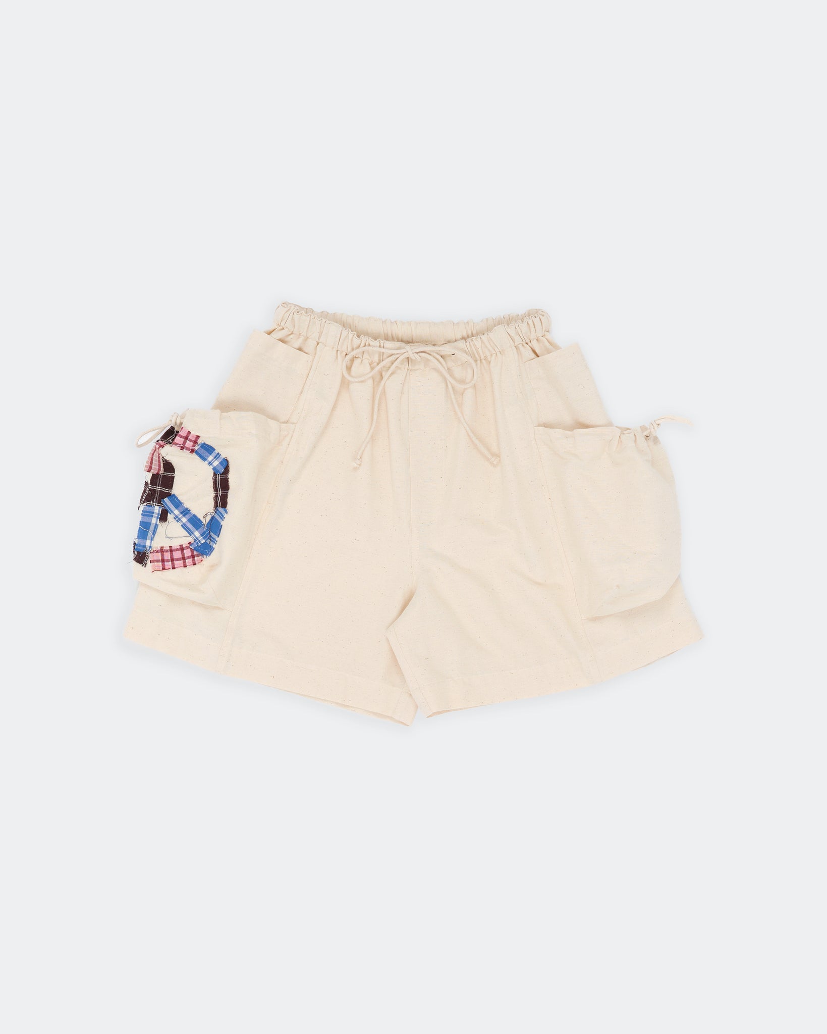 最終値下げStory mfg. ストーリーエムエフジー SALT SHORTS Salt Shorts - Peace Patchwork – Story mfg.