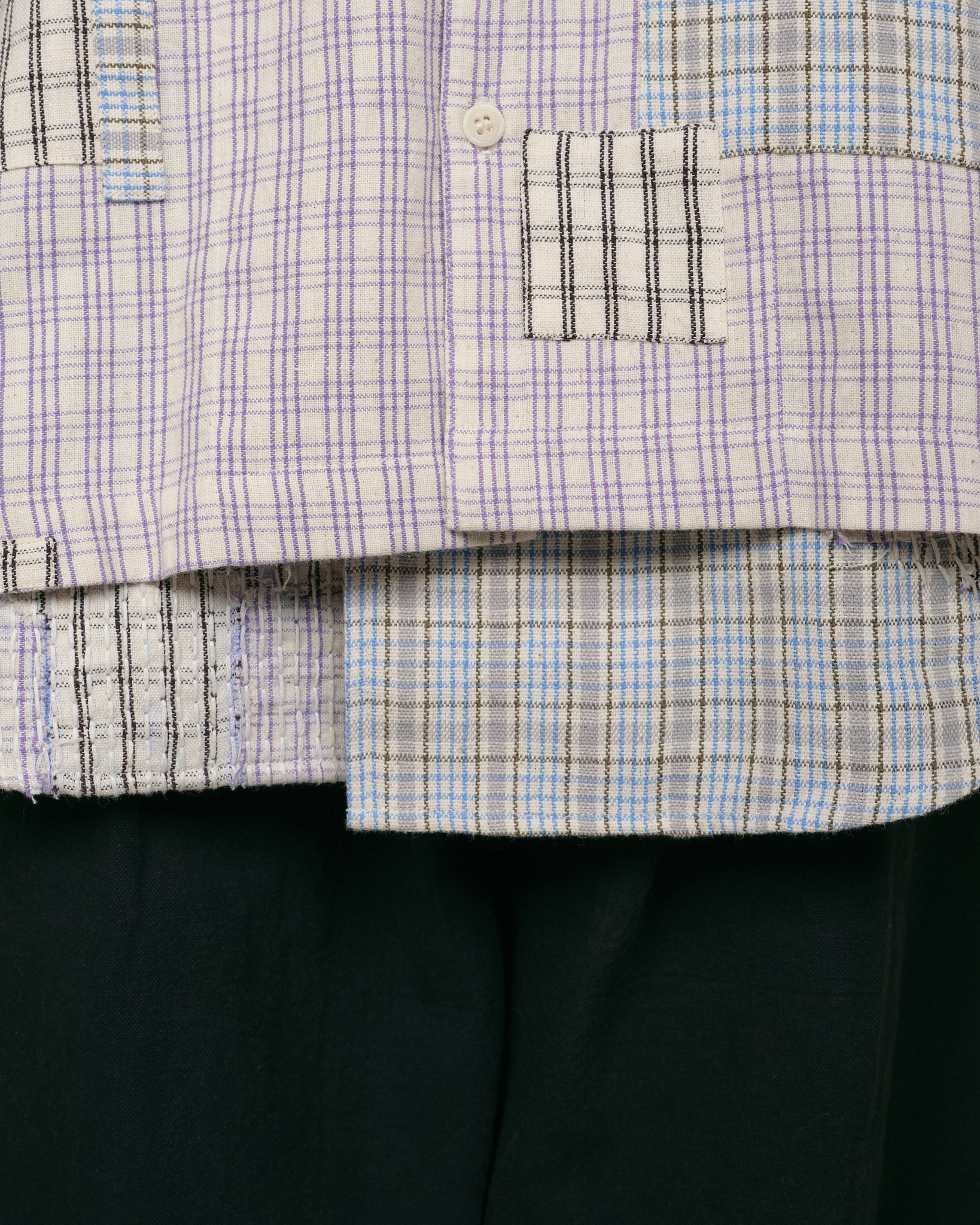 Greetings Shirt LS - Purple Picnic