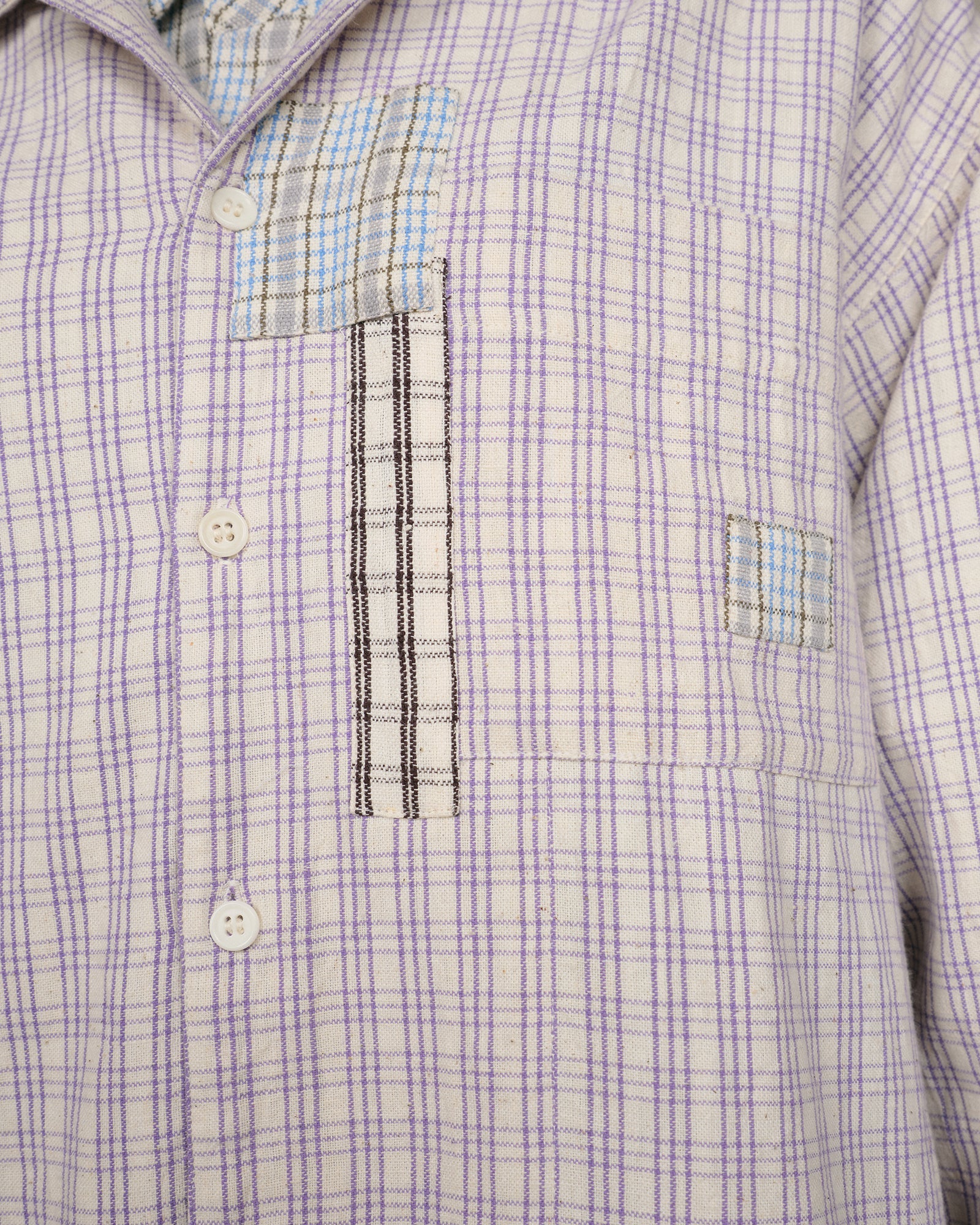 Greetings Shirt LS - Purple Picnic