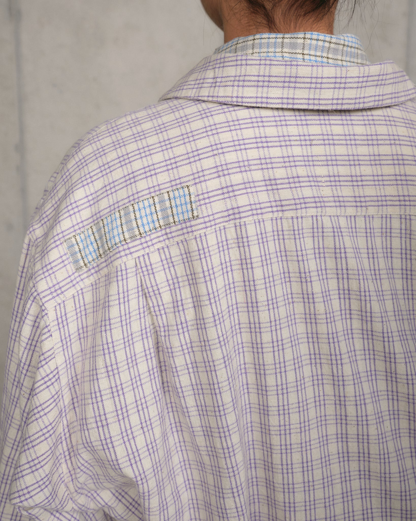Greetings Shirt LS - Purple Picnic