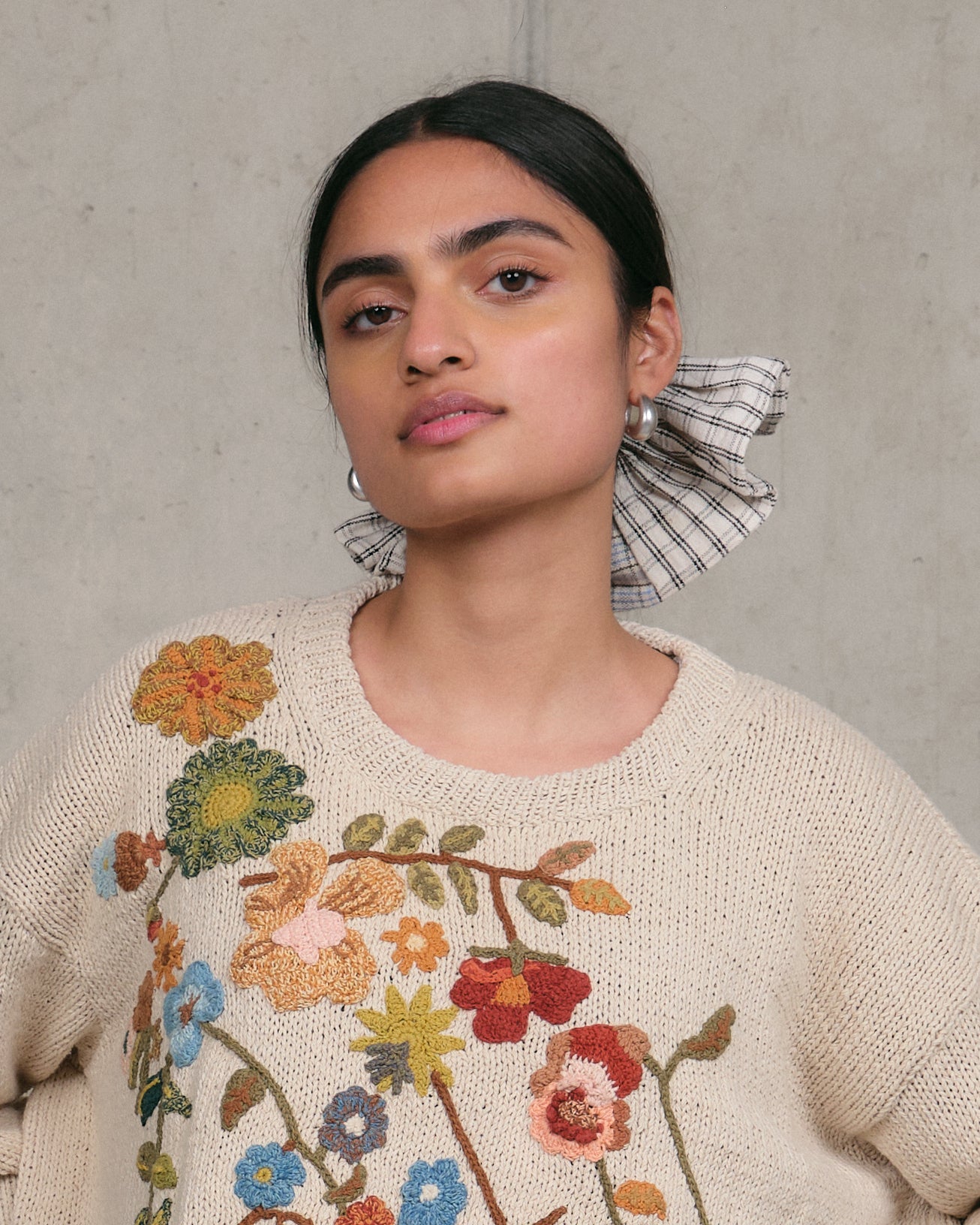 Piper Knit Jumper - Ecru Earth Laughs