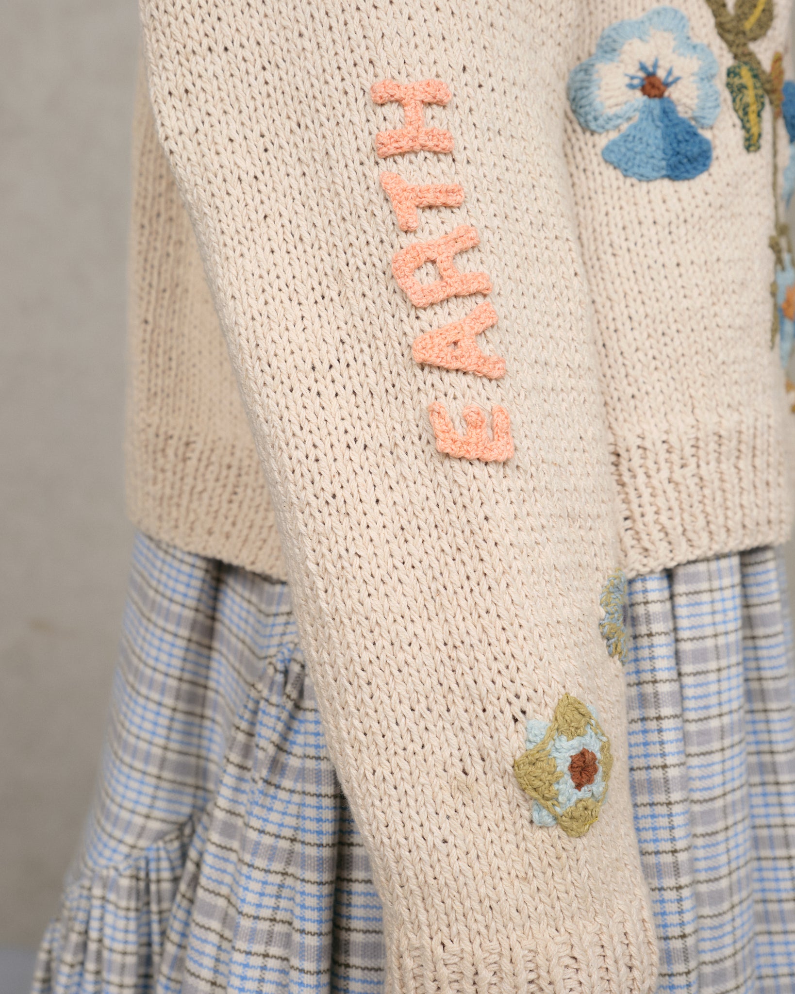 Piper Knit Jumper - Ecru Earth Laughs