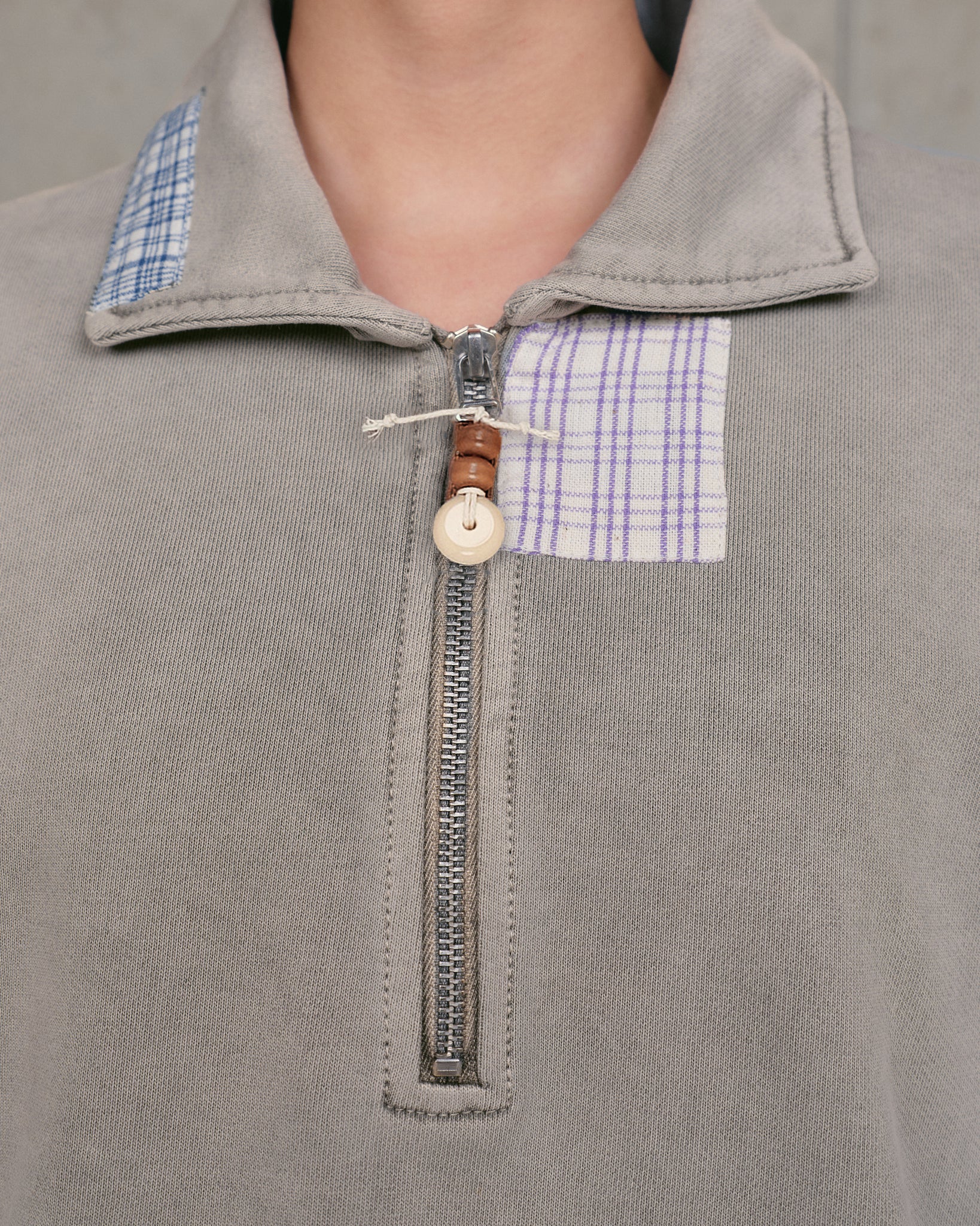 Geo Pullover - Grey Picnic